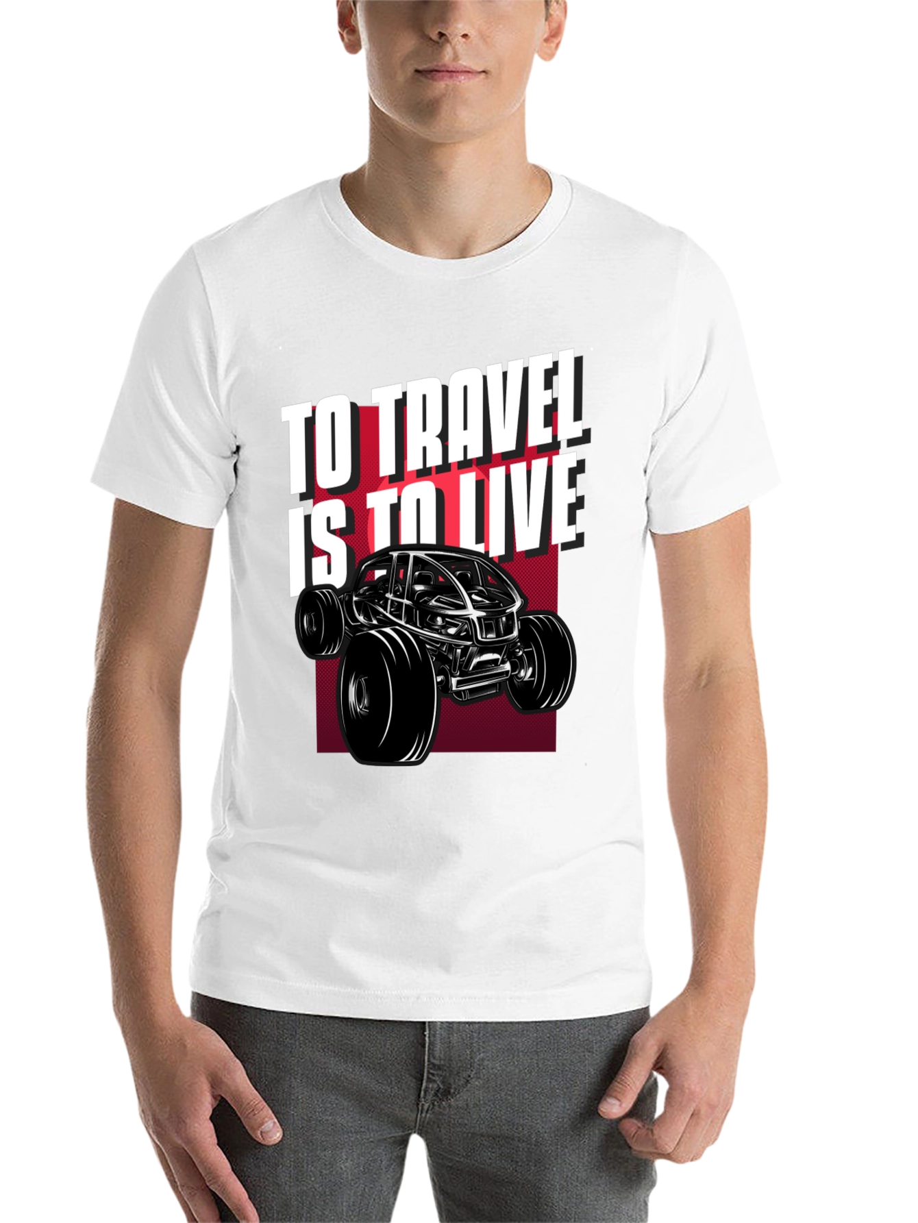 Travel Buggy Graphic Tee - Adventure Awaits! - 14