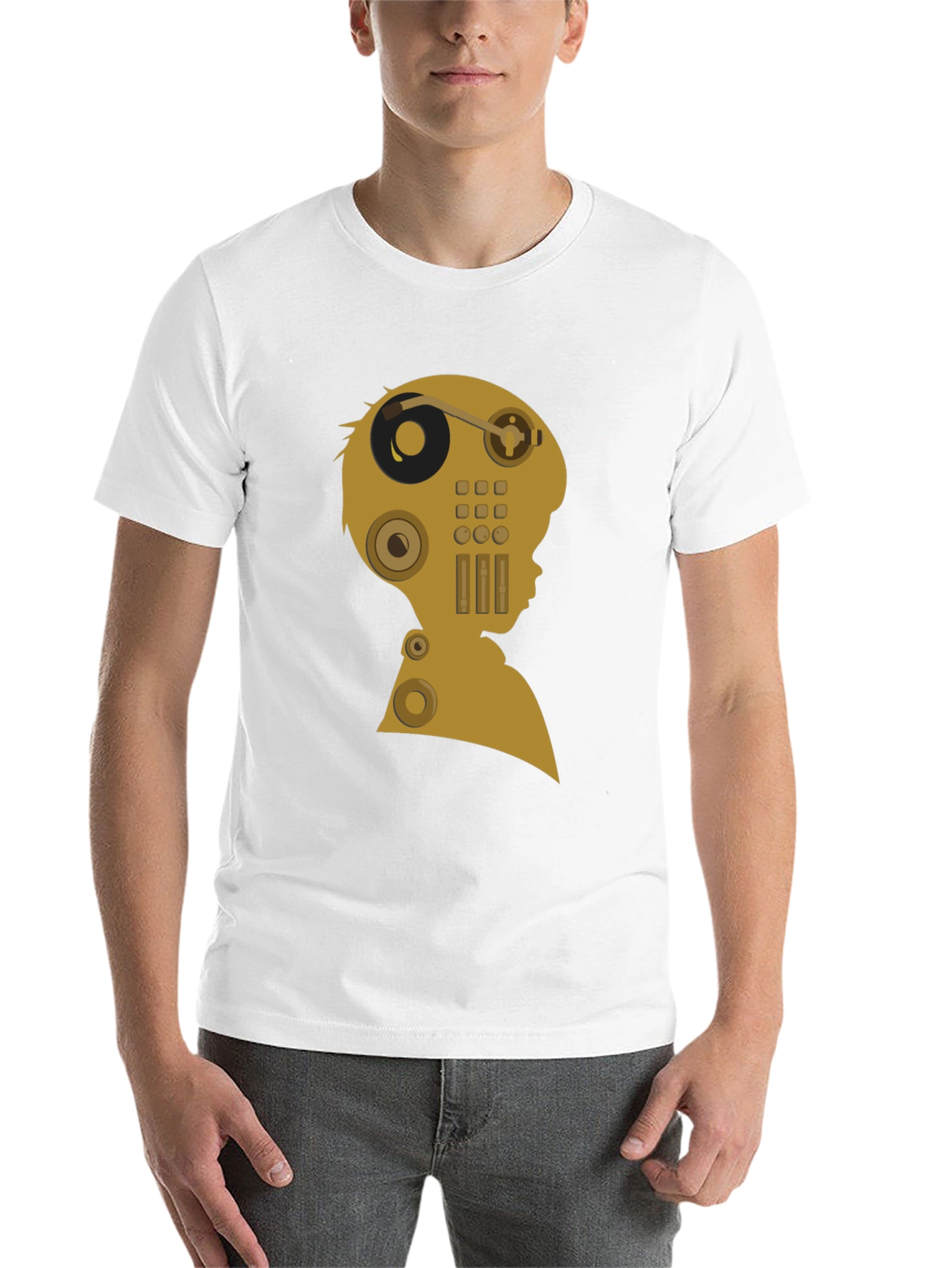 Retro Audio Mind T-Shirt - Unique Music Lover Tee - 14