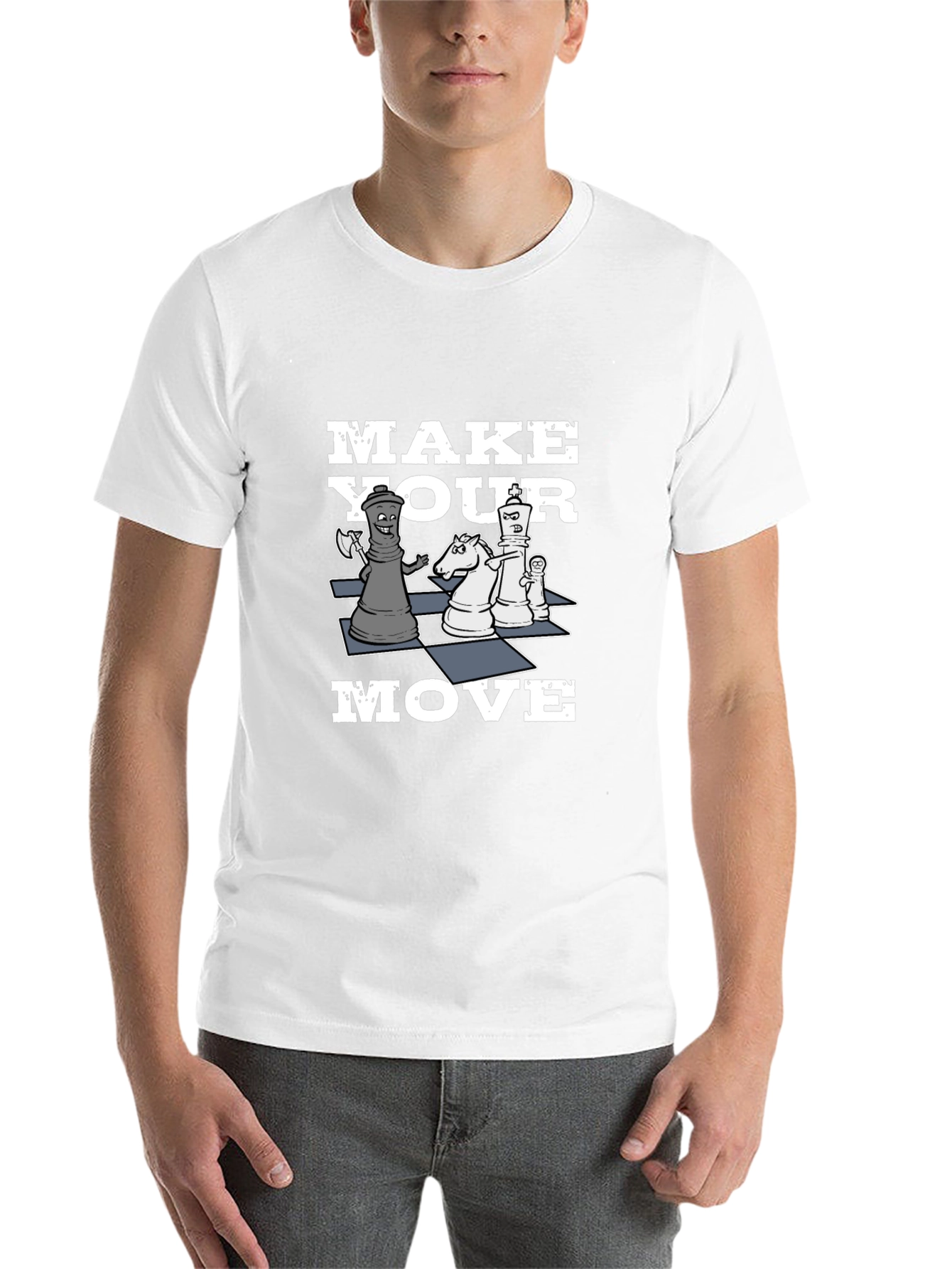 Make Your Move Chess Graphic T-Shirt - 14
