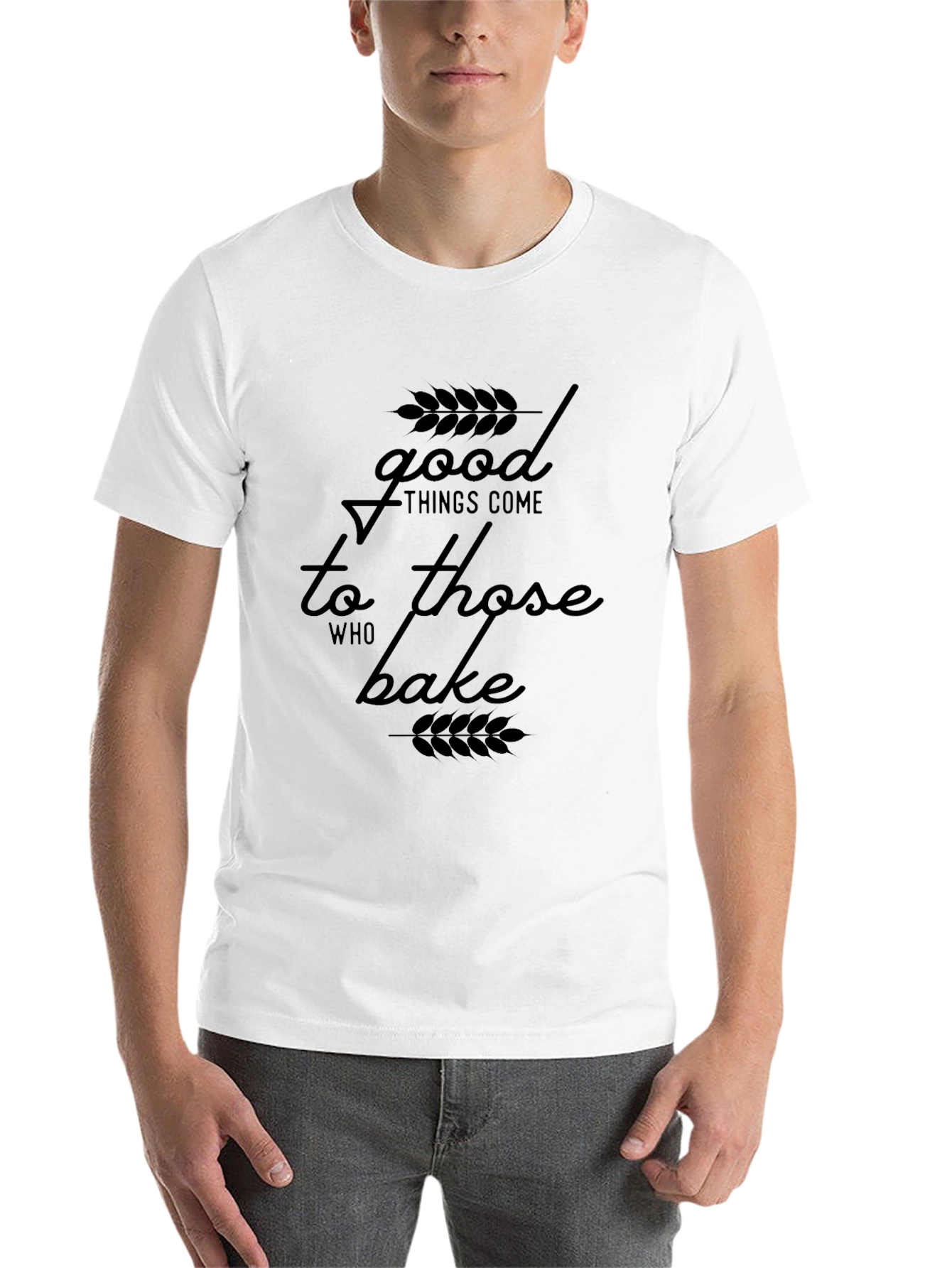 Black Good Things Come T-Shirt - Baker's Tee view 14