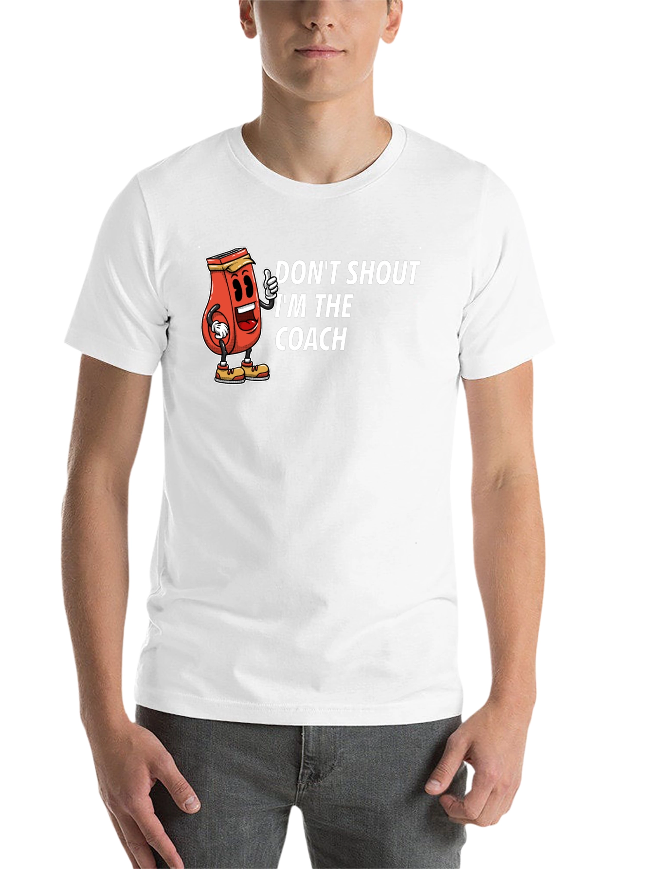 Black Don't Shout I'm The Coach T-Shirt view 14