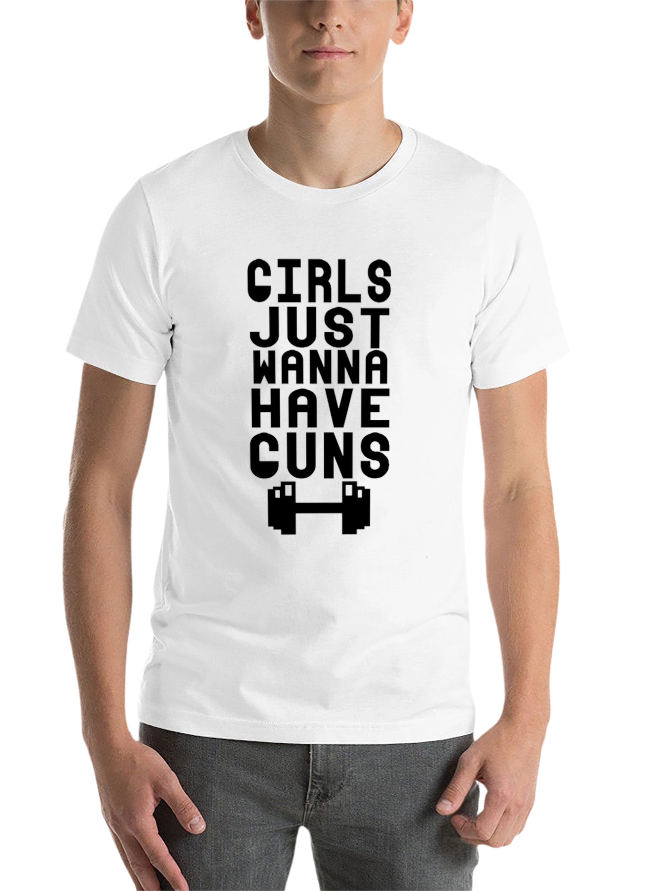 Black Girls Just Wanna Have Guns Graphic T-Shirt view 14