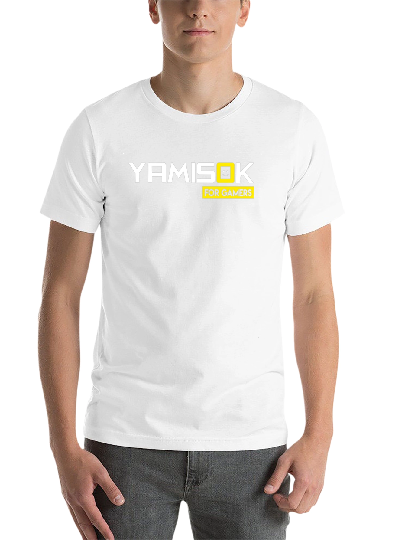 Black Yamisok For Gamers Black T-Shirt view 14