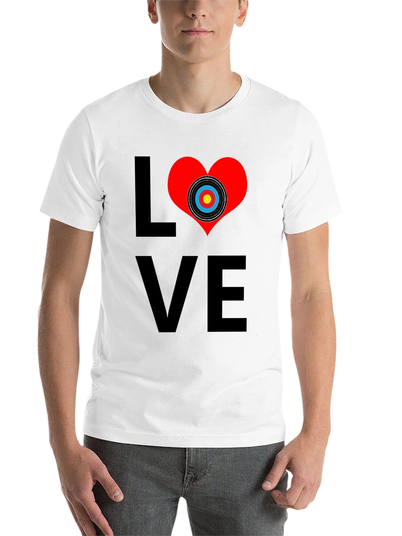 Black Archery Love T-Shirt view 14