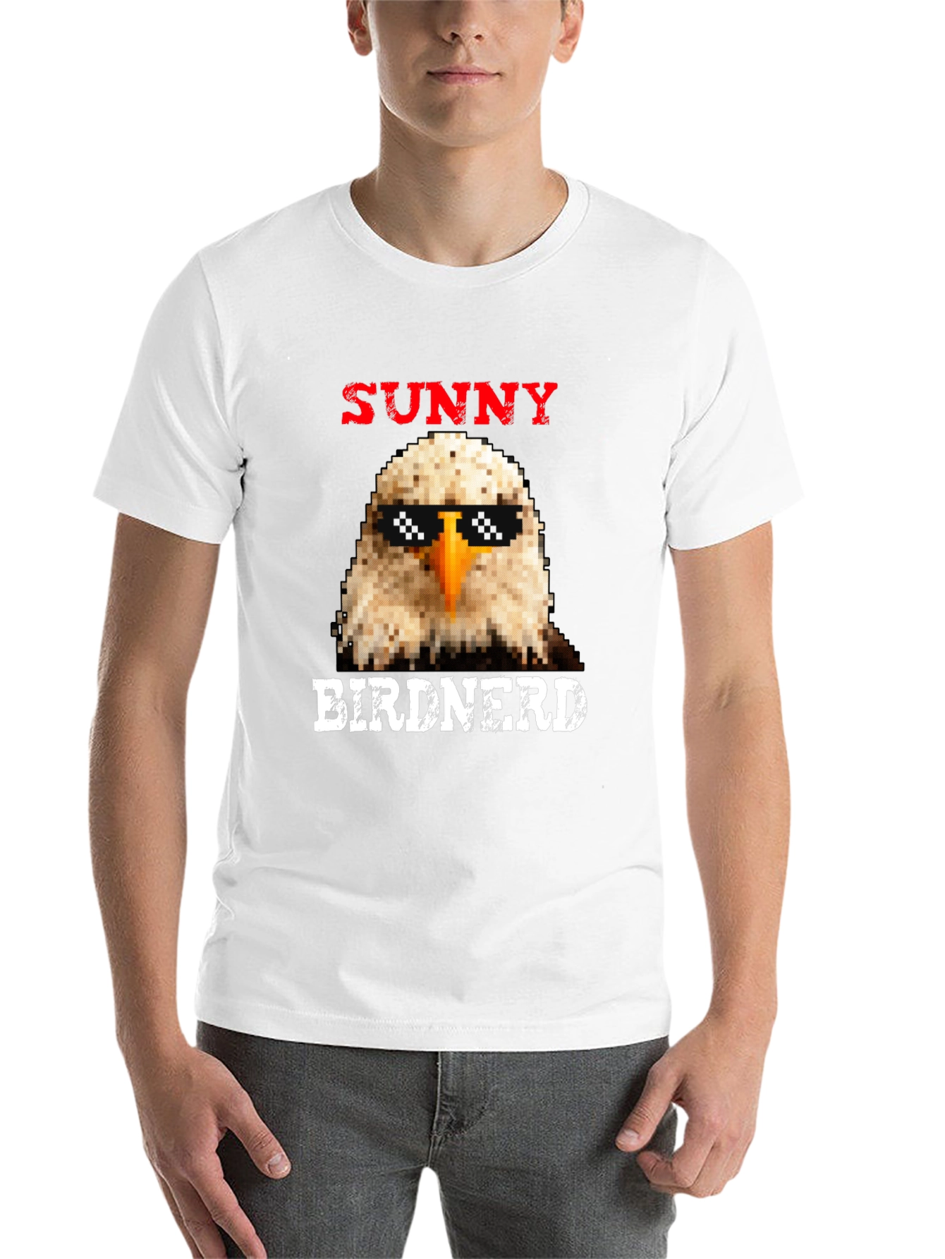 Black Sunny BirdNerd Eagle Graphic Tee view 14