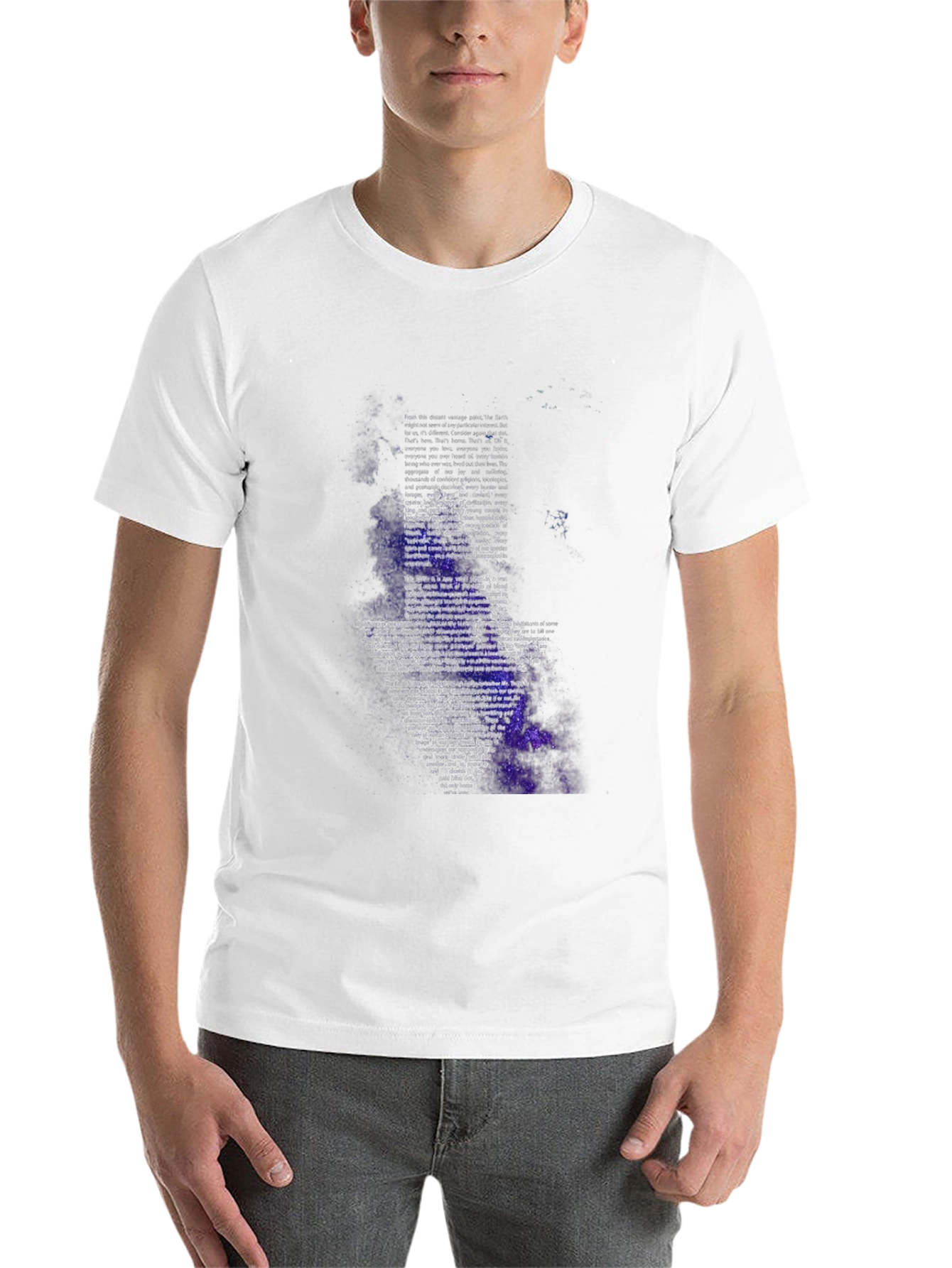 Black Cosmic Arrow T-Shirt view 14