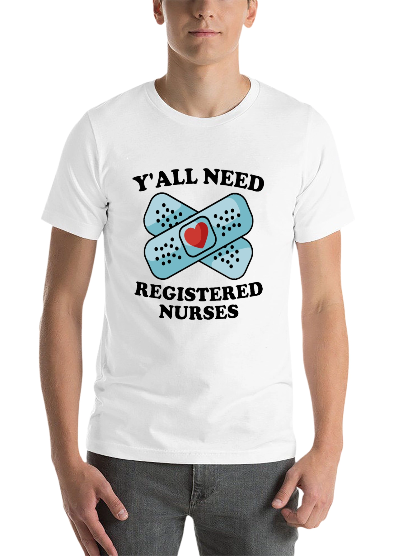 Black Y'all Need Registered Nurses Graphic T-Shirt view 14