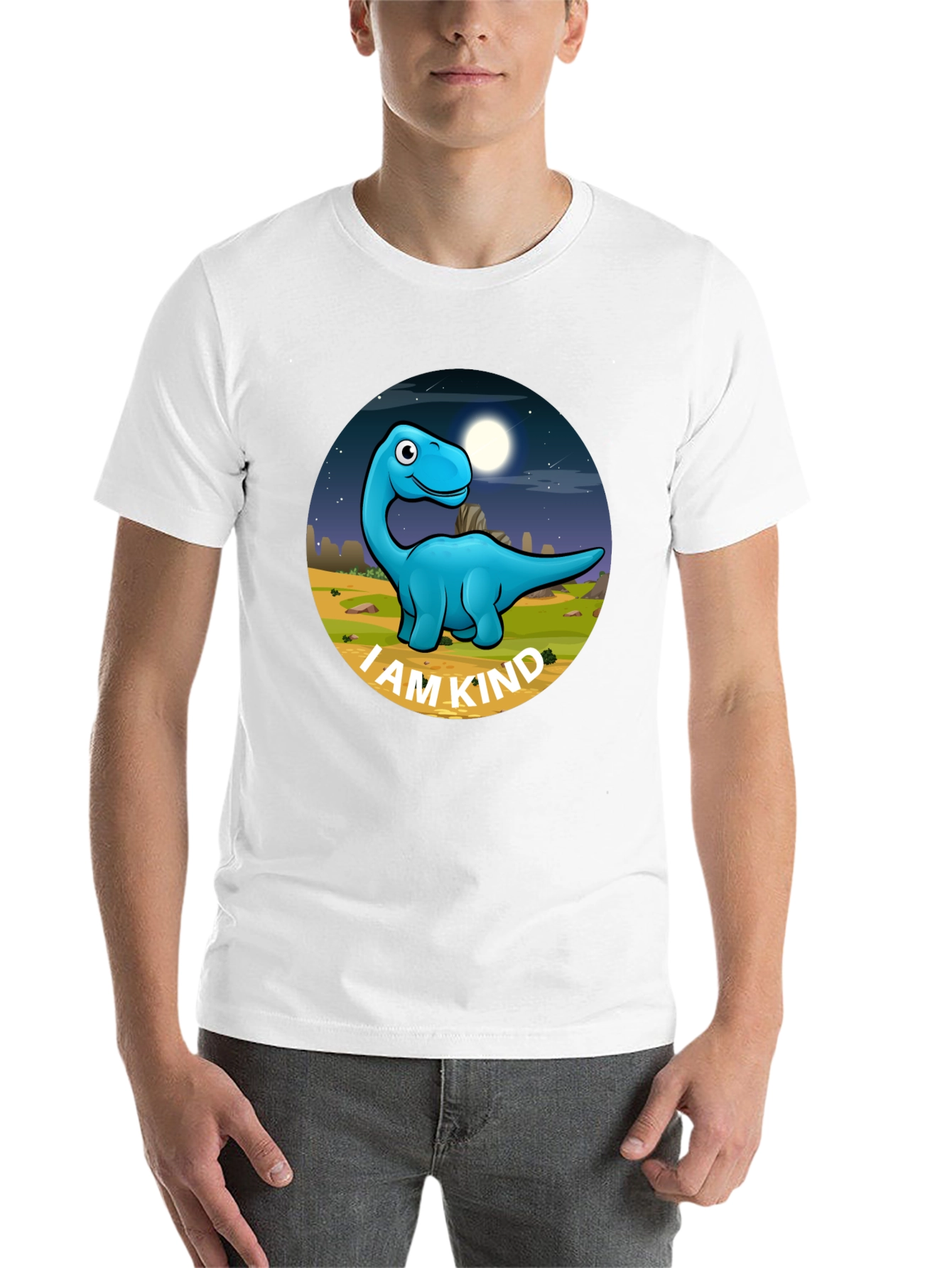 I Am Kind Dinosaur T-Shirt - 14