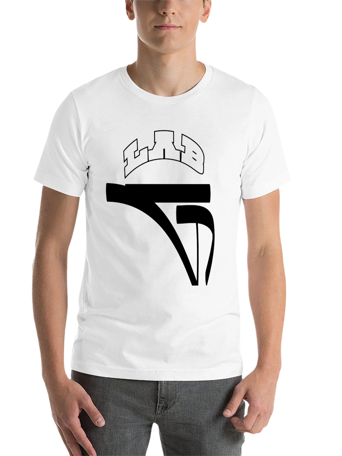 Black Black Graphic T-Shirt - Men's Casual Wear view 14