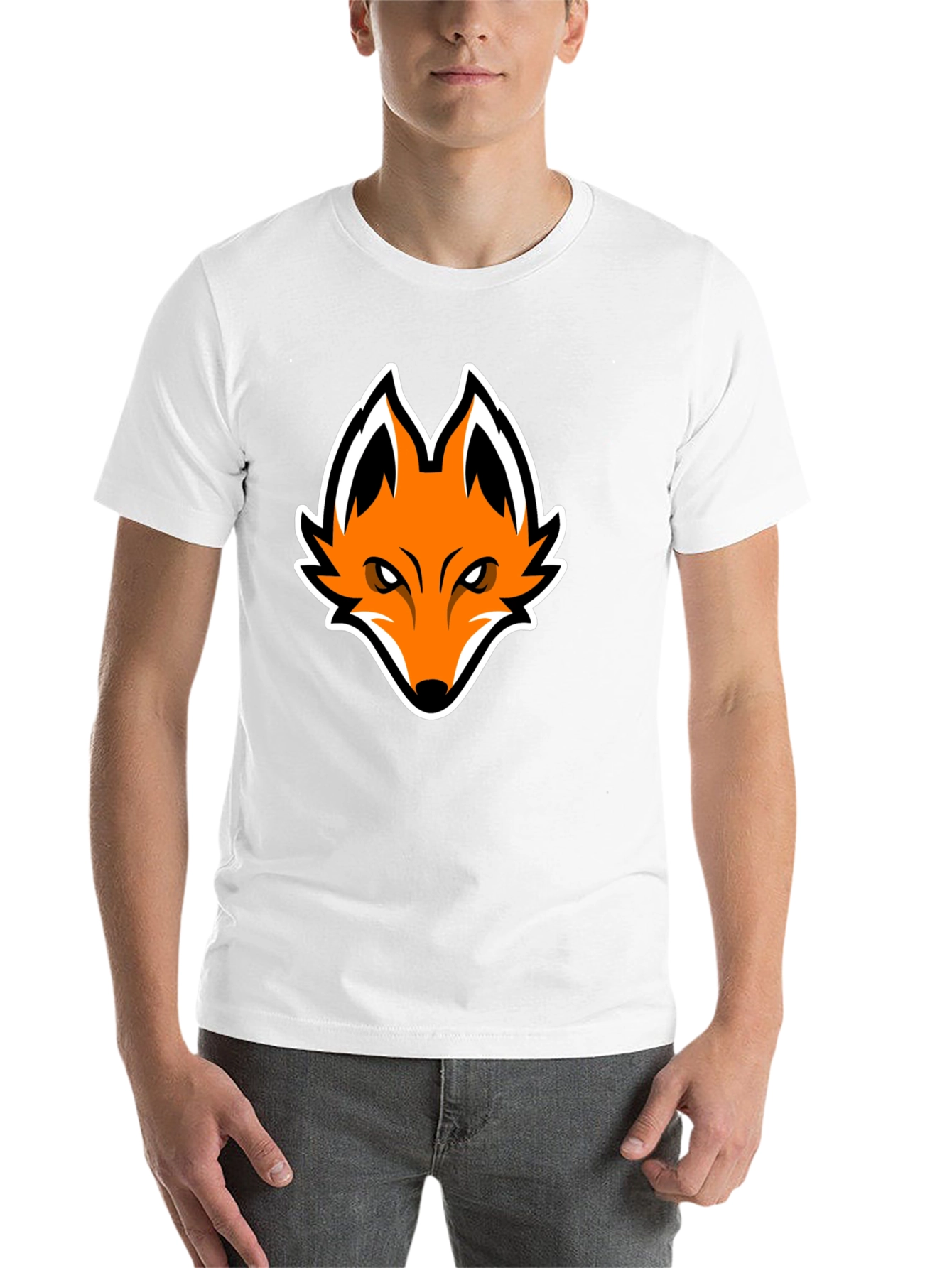Black Fox Graphic Black T-Shirt view 14