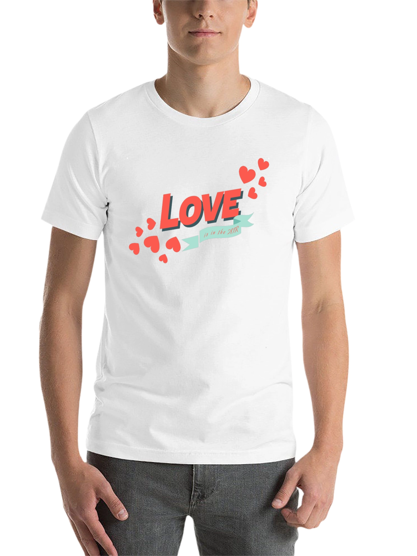 Black Love is in the Air Graphic Tee view 14