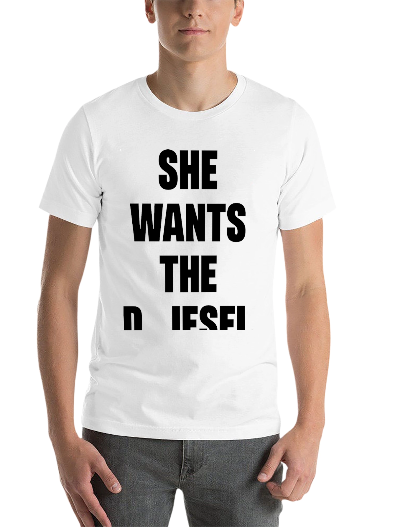 Black She Wants The Diesel Black T-Shirt view 14