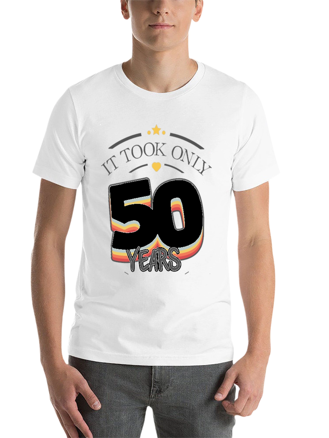 Black It Took Only 50 Years T-Shirt view 14