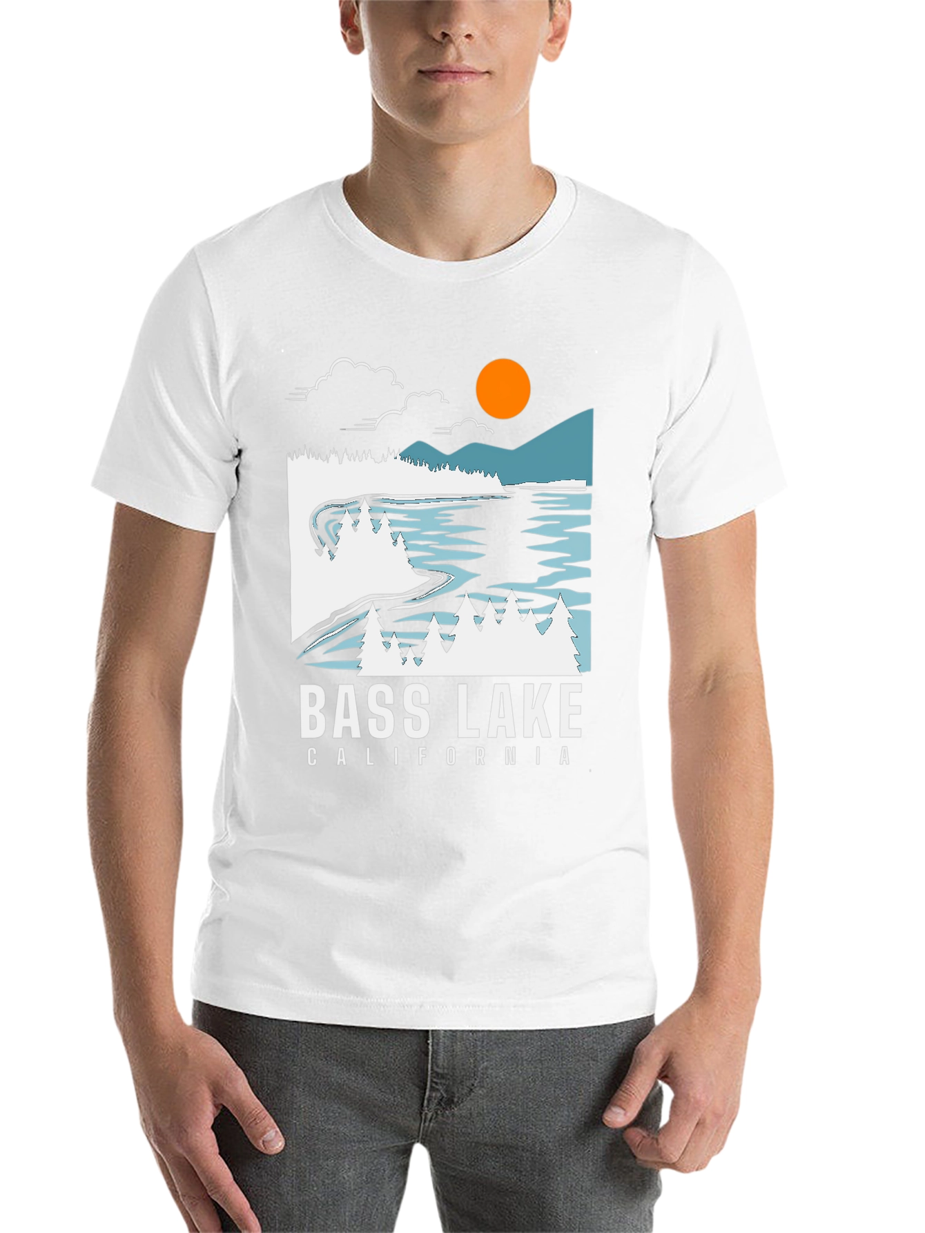 Black Bass Lake California Graphic Tee view 14