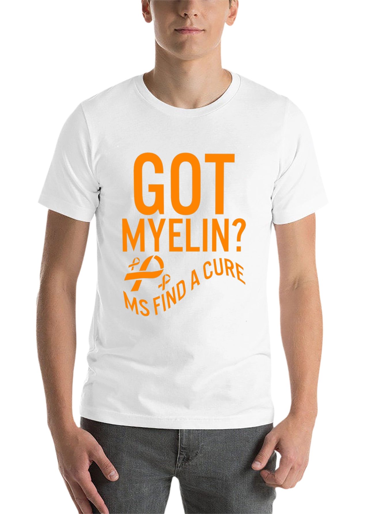 Got Myelin? MS Find a Cure Awareness T-Shirt - 14