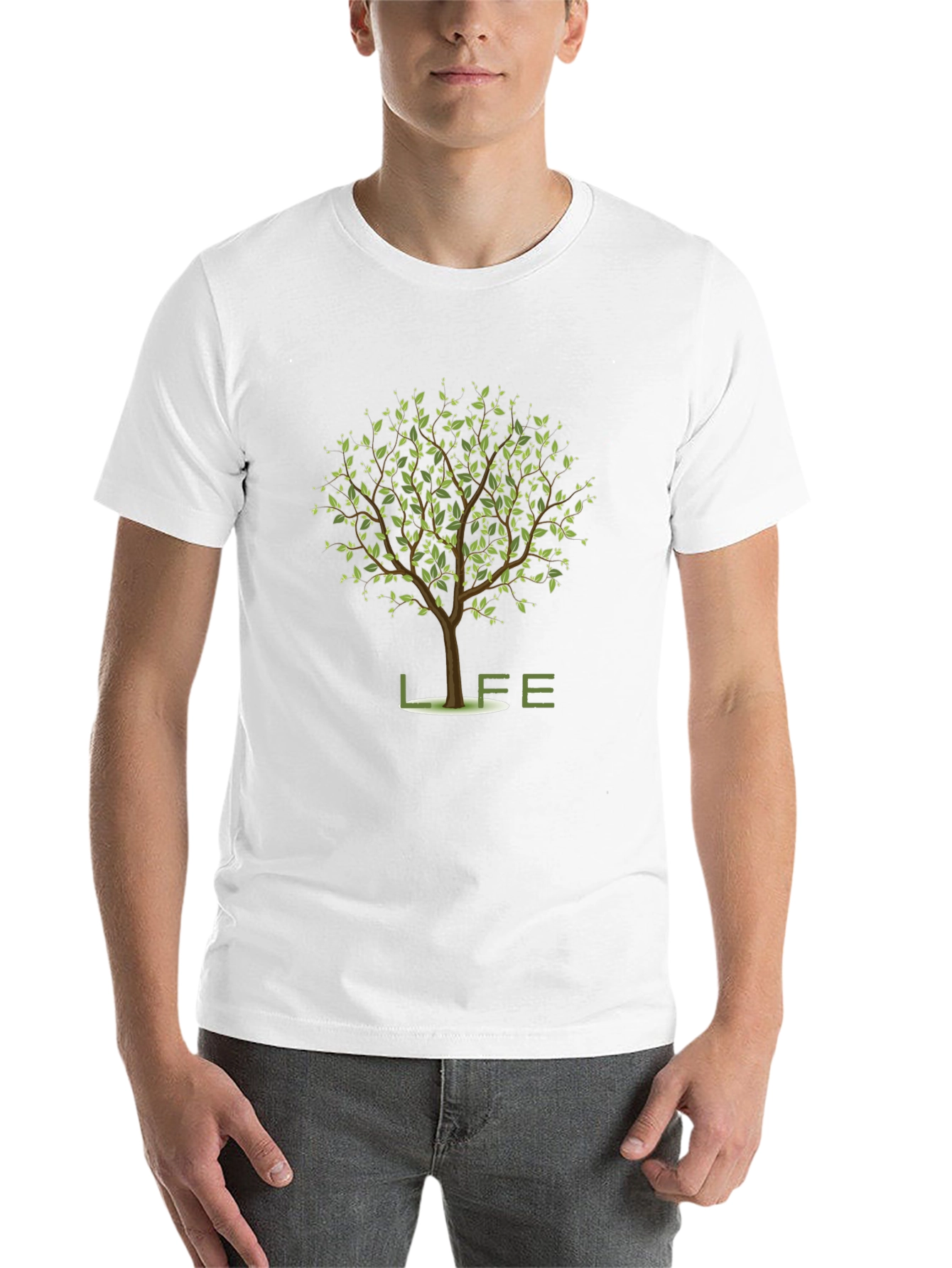 Black Life Tree Graphic Tee - Stylish Comfort view 14