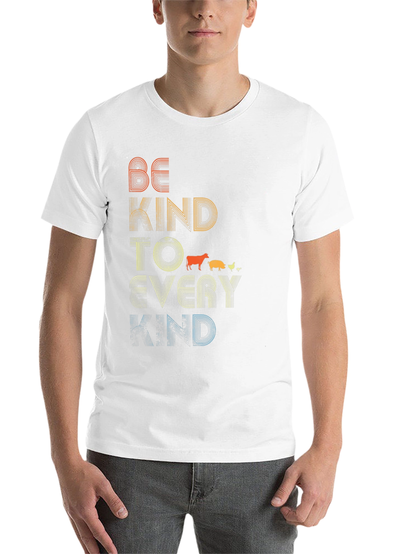 Black Be Kind to Every Kind Graphic T-Shirt view 14