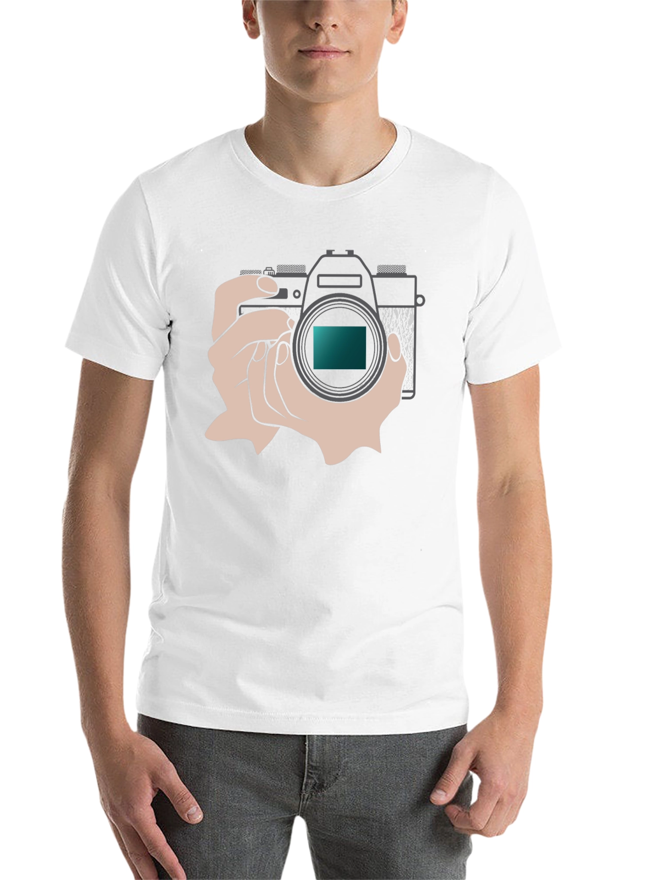 Black Camera Graphic T-Shirt - Photography Enthusiast Apparel view 14