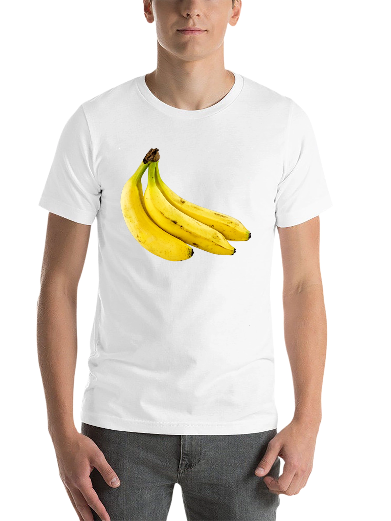 Black Banana Bunch Graphic Black T-Shirt view 14