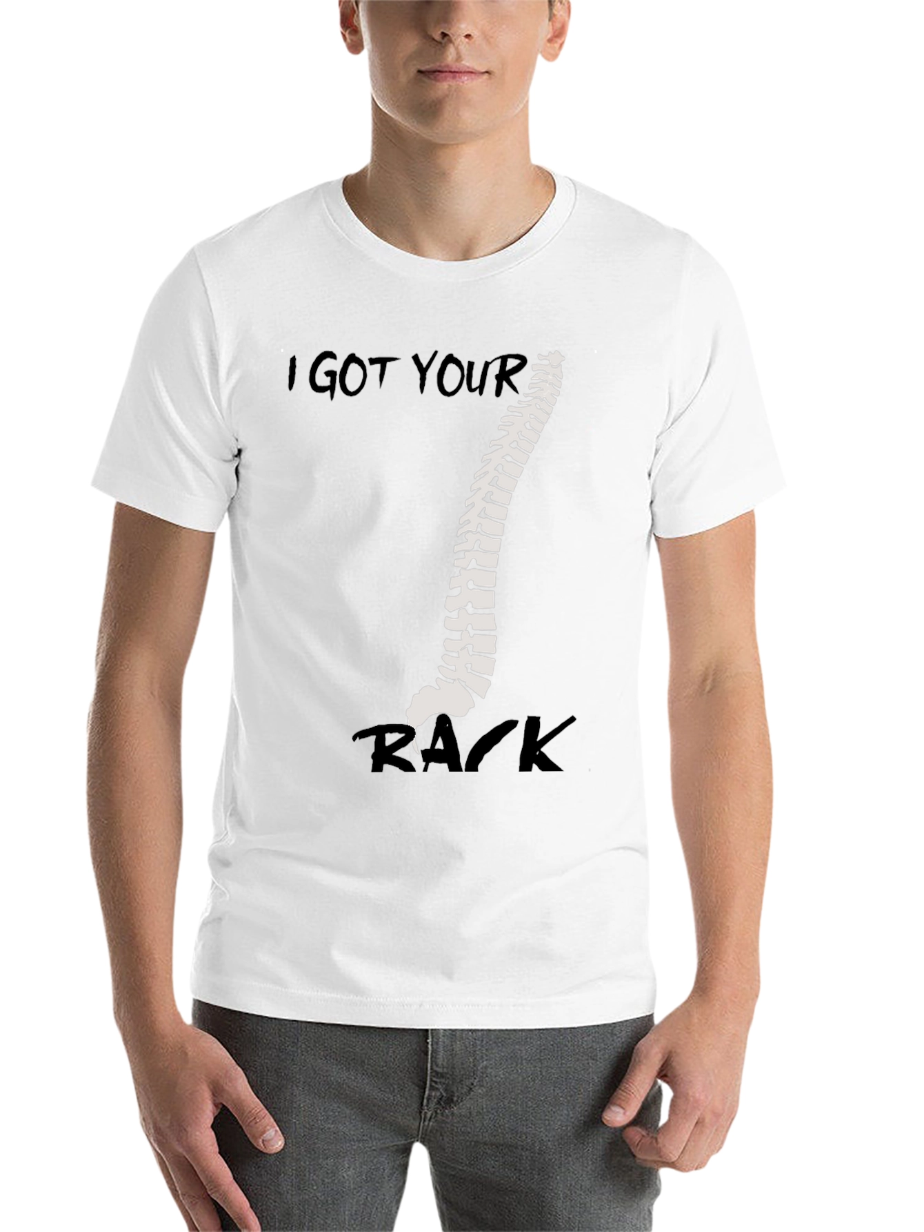 Black I Got Your Back T-Shirt view 14