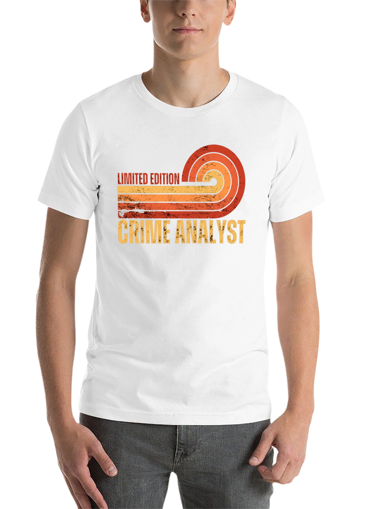 Black Limited Edition Crime Analyst Graphic T-Shirt view 14