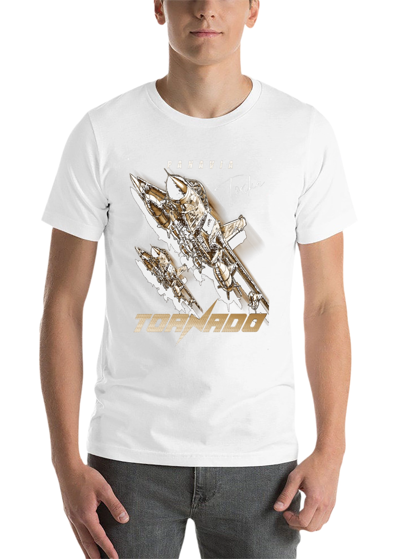 Black Panavia Tornado Graphic T-Shirt view 14
