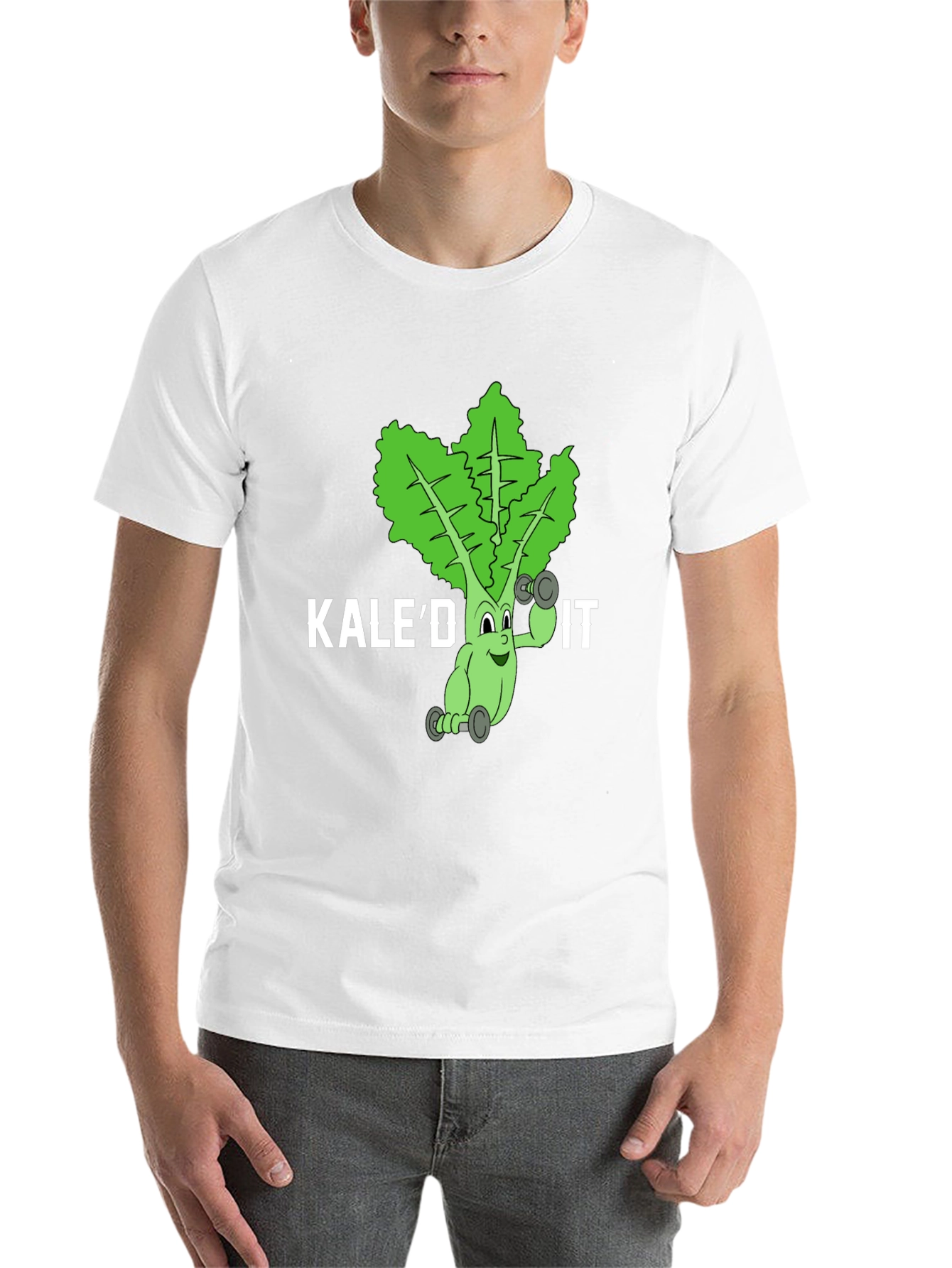 Black Kale'd It! Funny Workout T-Shirt  view 14