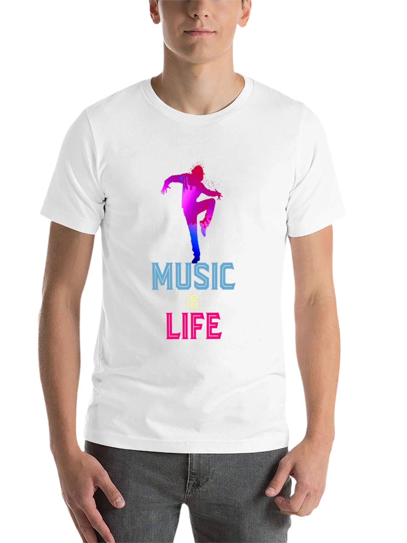 Black Music is Life Graphic T-Shirt view 14