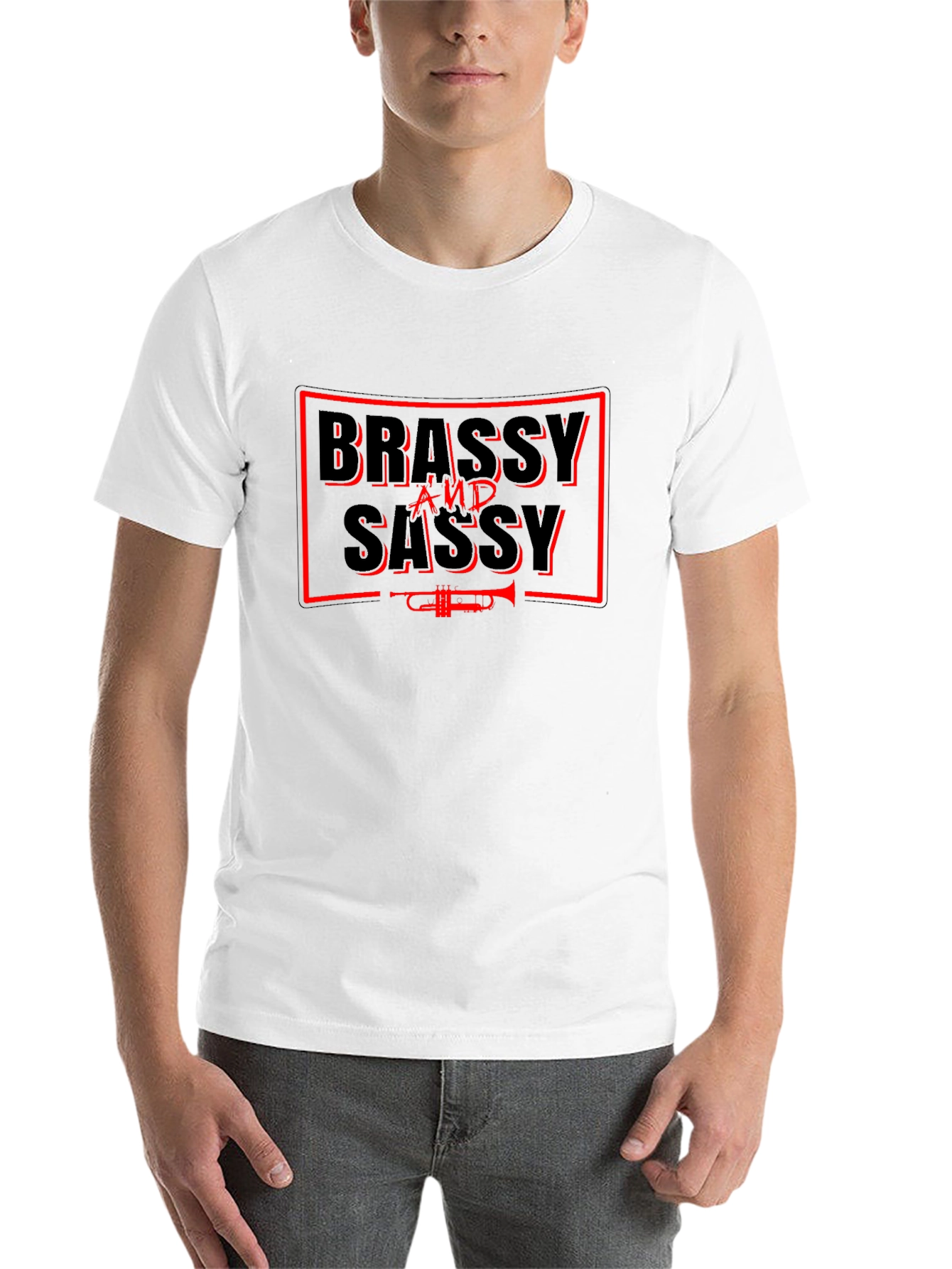 Black Brassy & Sassy Graphic Tee - Black T-Shirt view 14