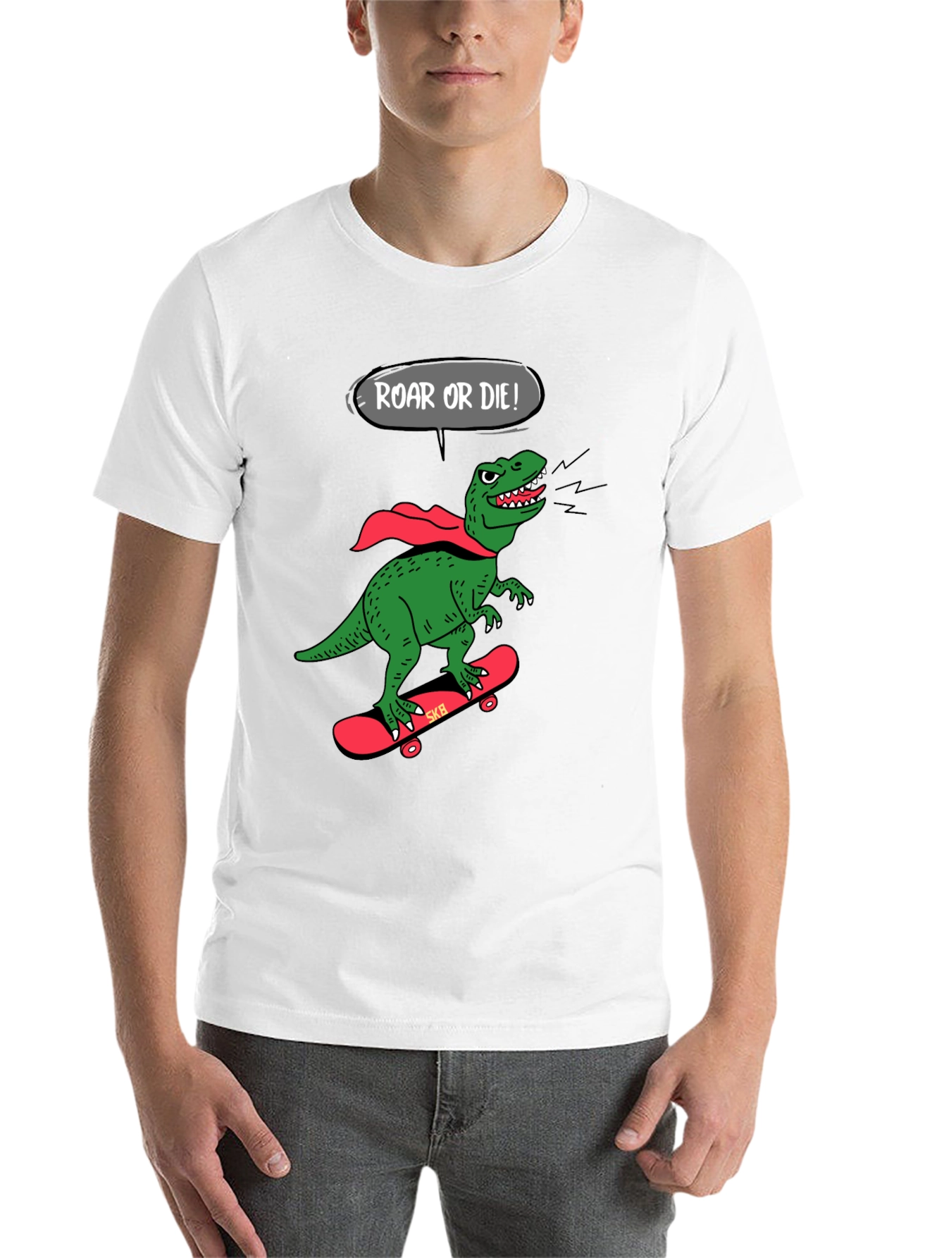 Roar or Die Dinosaur T-Shirt - 14