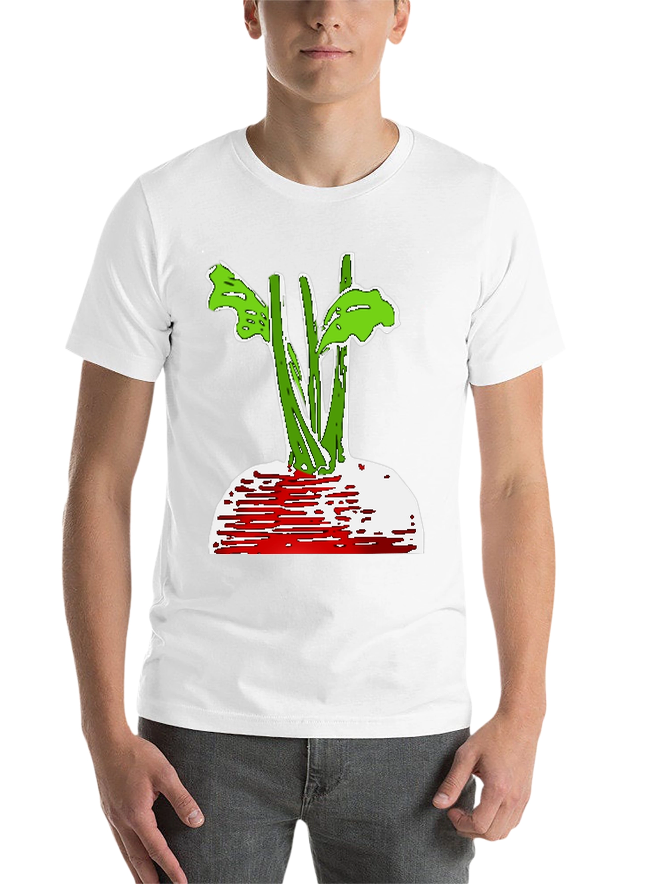 Black Beet Plant Graphic T-Shirt - Nature Lover Tee view 14