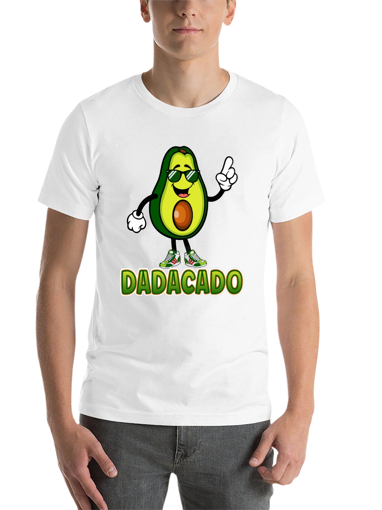 Dadacado T-Shirt - Cool Avocado Dad Tee - 14