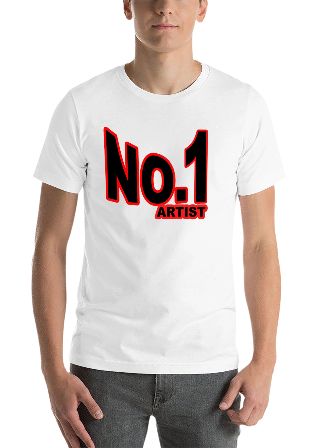 Black No. 1 Artist Graphic T-Shirt - Black view 14