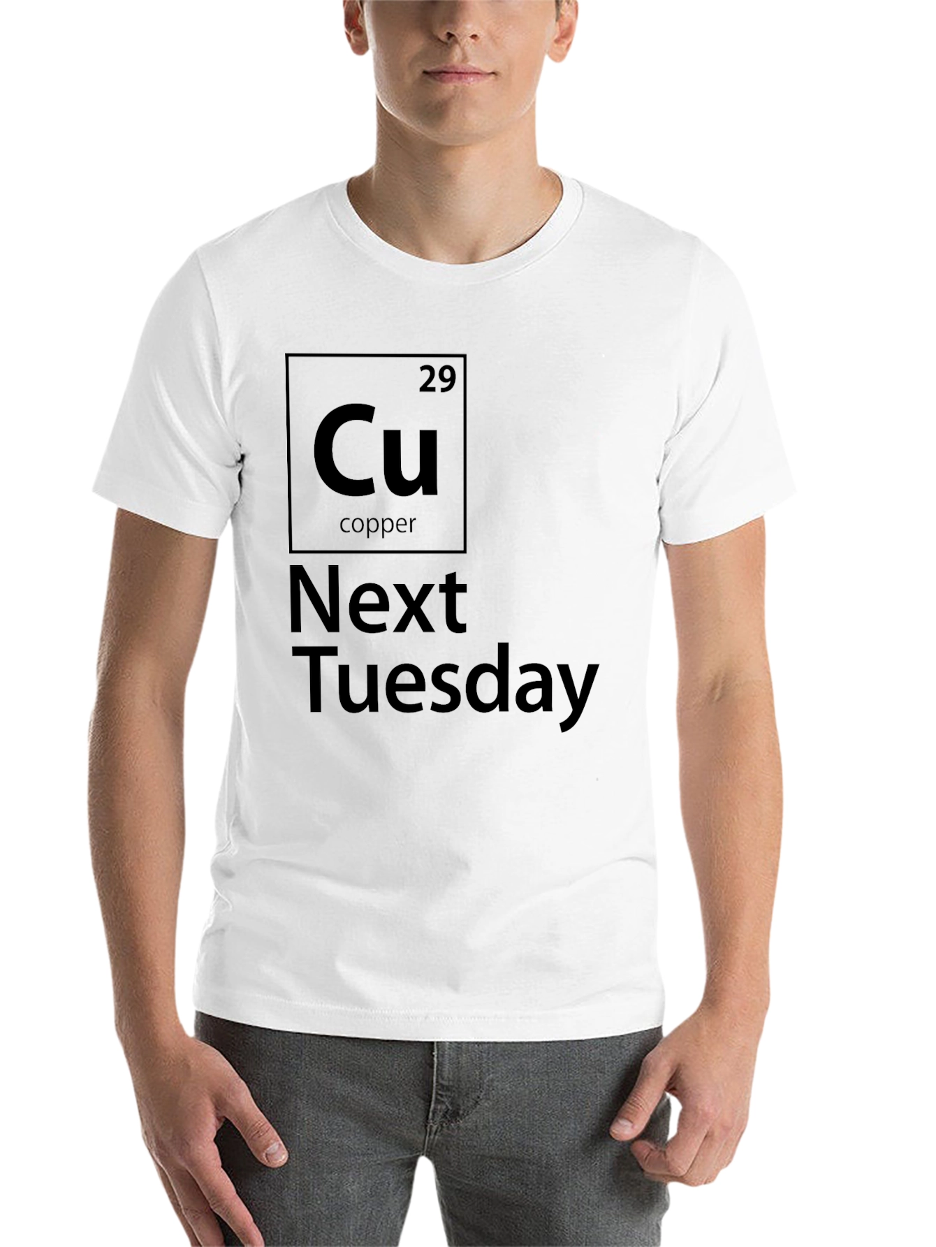 Black Cu Next Tuesday Graphic T-Shirt - Bold & Funny Tee view 14