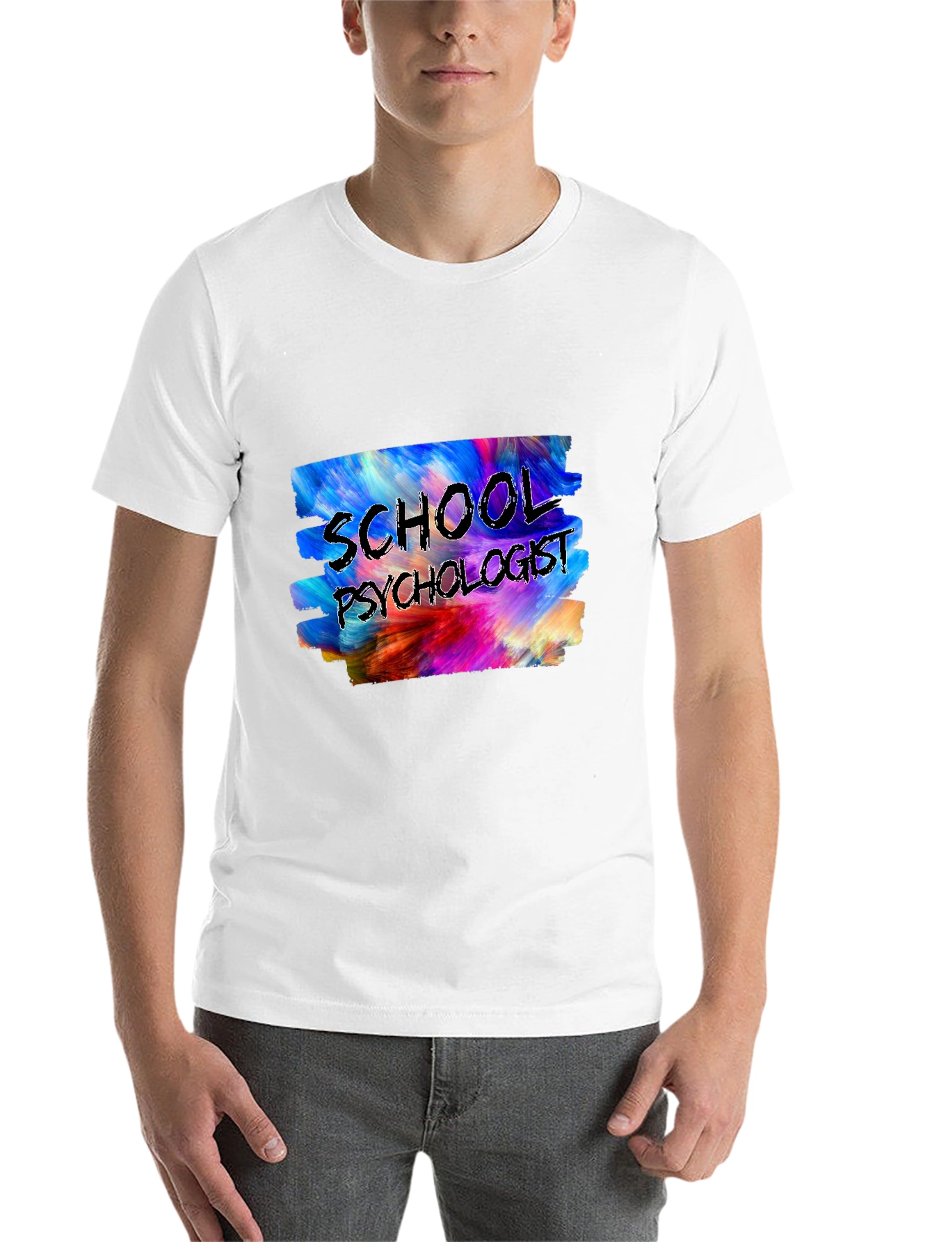 Black School Psychologist T-Shirt view 14