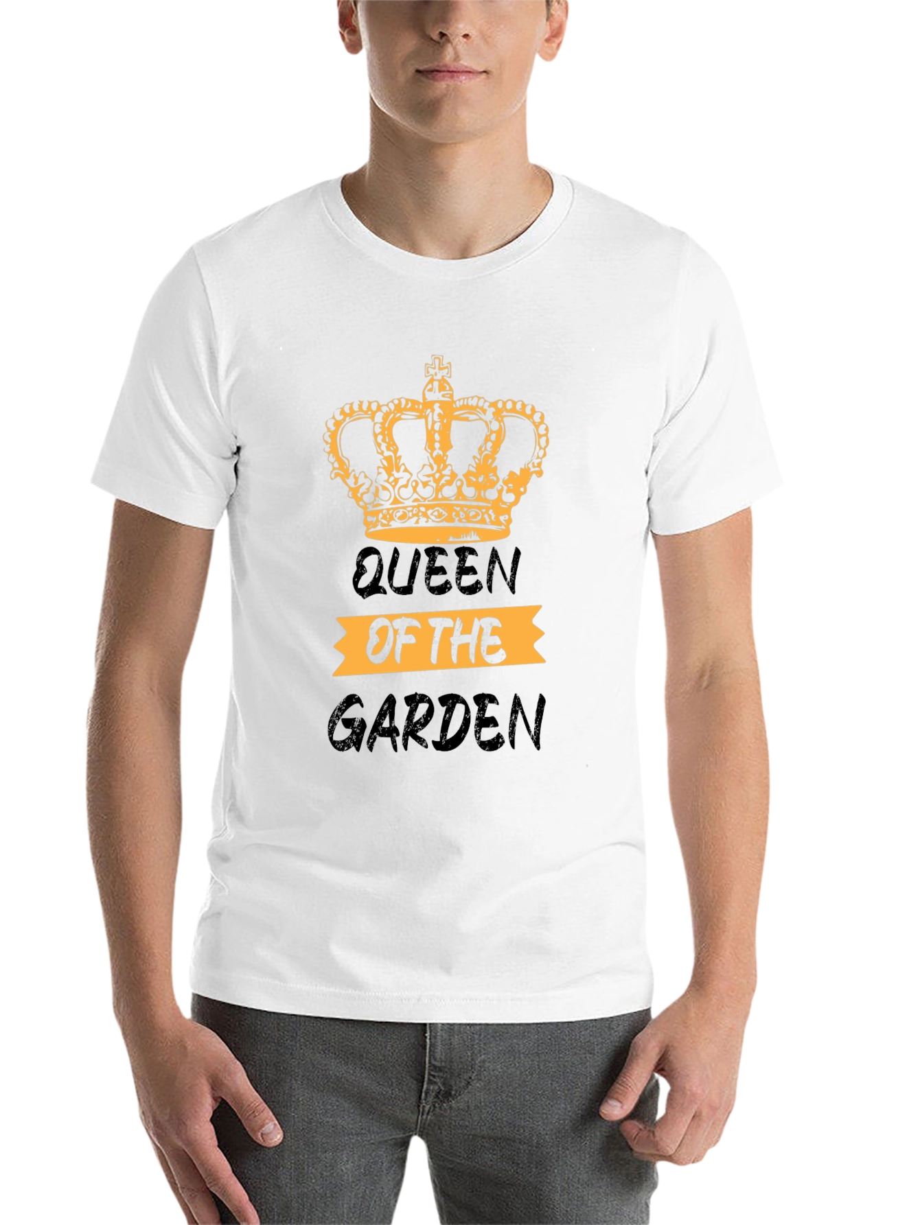 Black Queen of the Garden Graphic Tee view 14