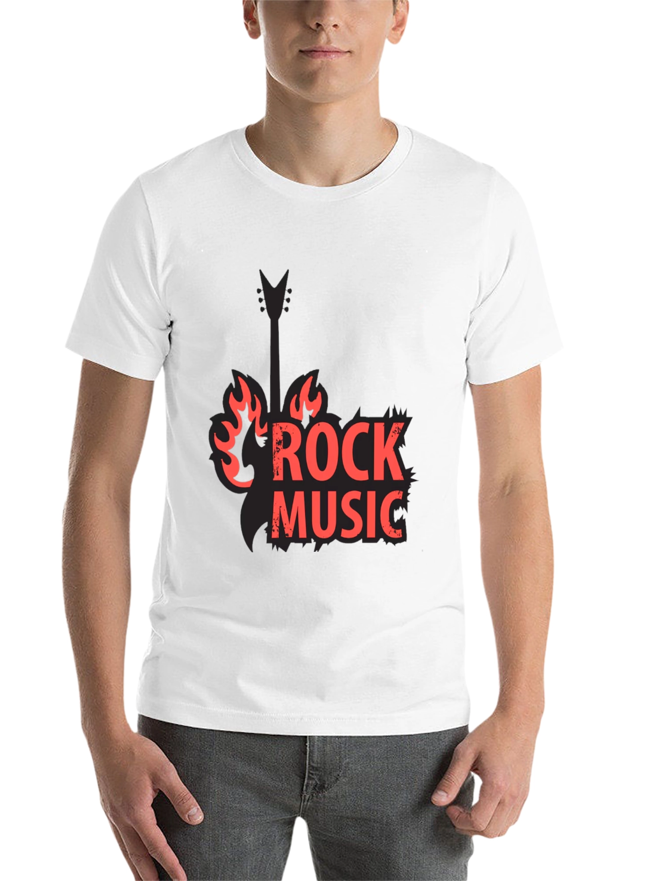Black Rock Music Black Graphic Tee view 14