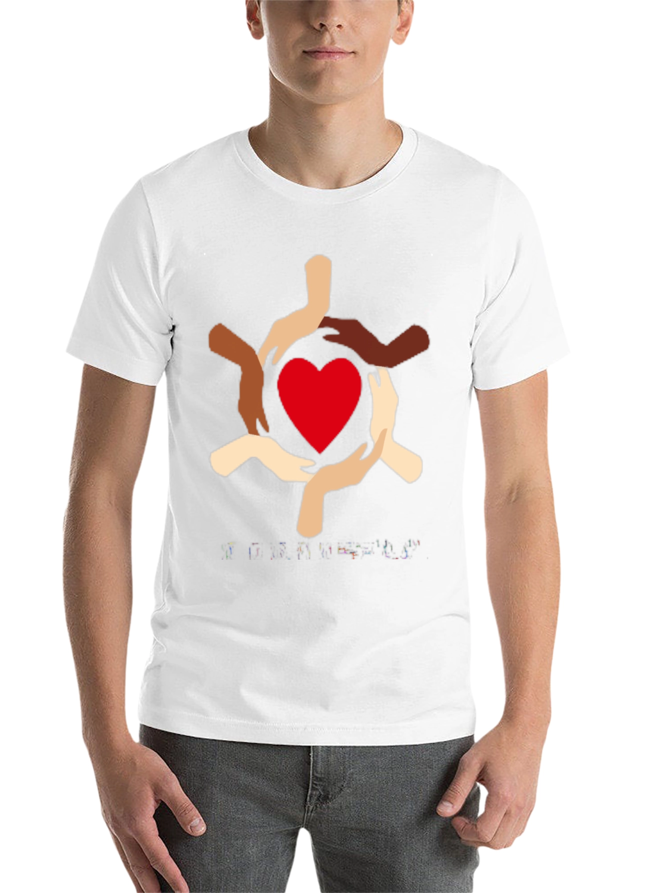 Unity Heart T-Shirt - Diversity & Inclusion Design - 14