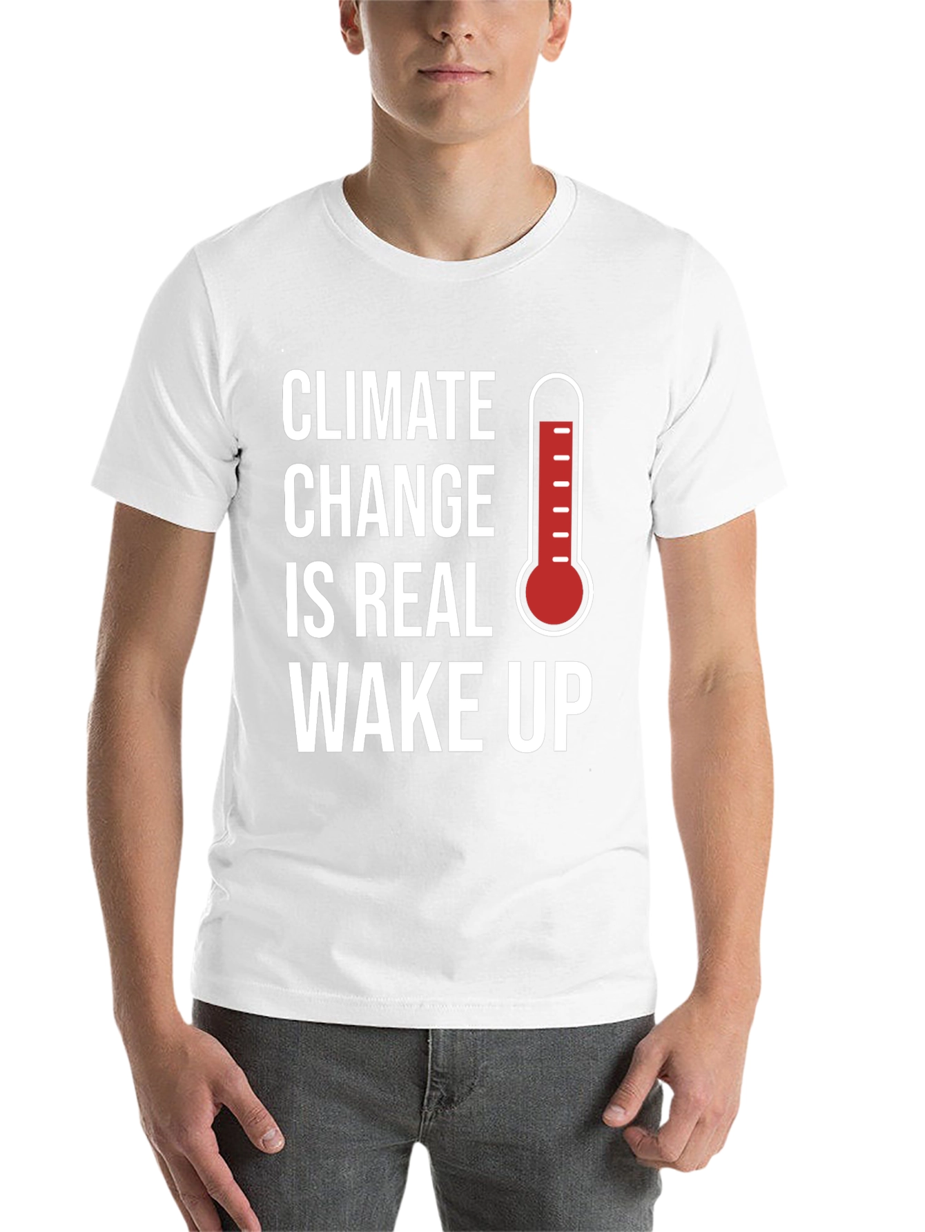 Black Climate Change Awareness T-Shirt view 14