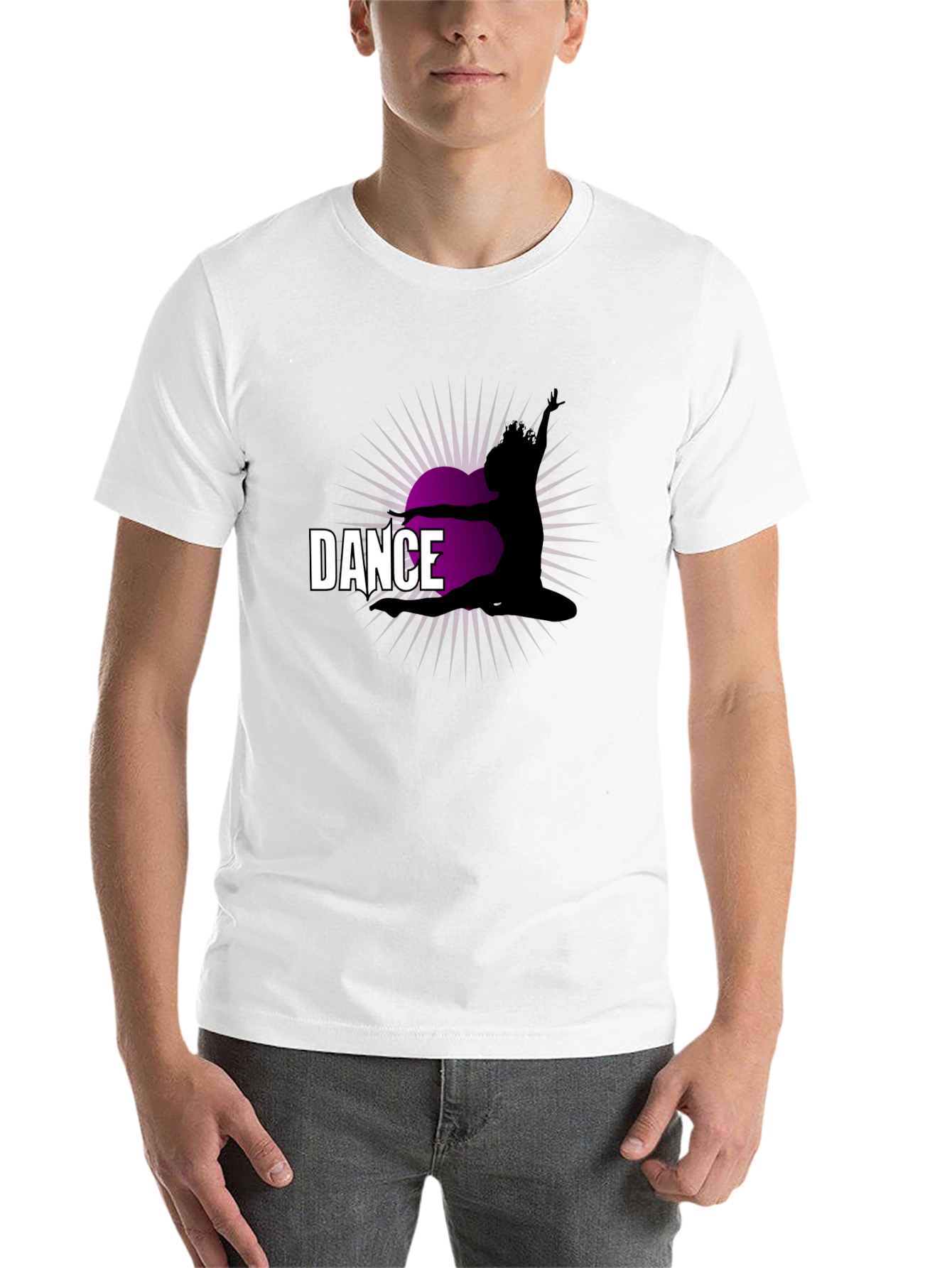 Black Dance Silhouette T-Shirt view 14