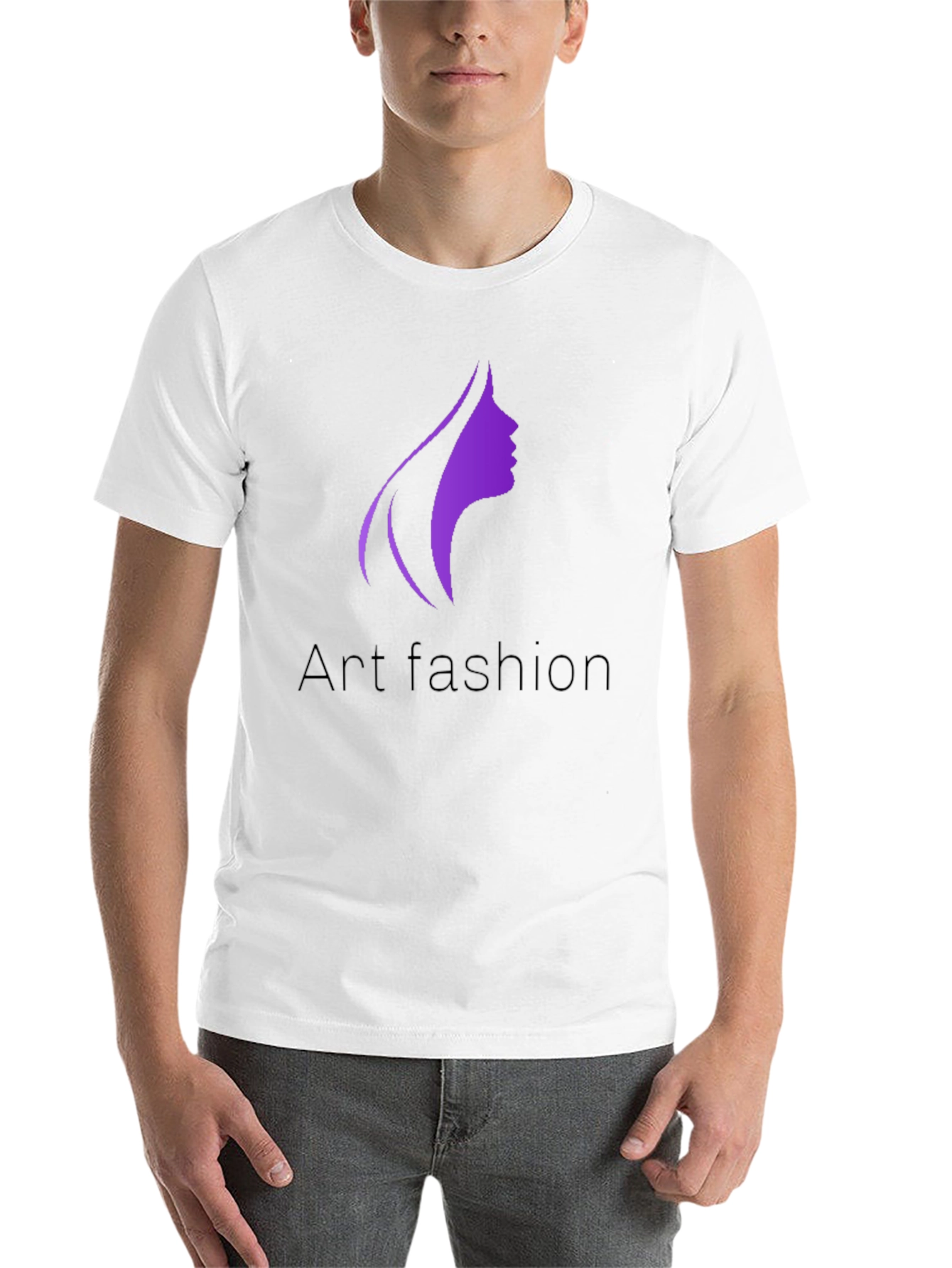 Black Art Fashion Graphic Tee - Stylish Black T-Shirt view 14
