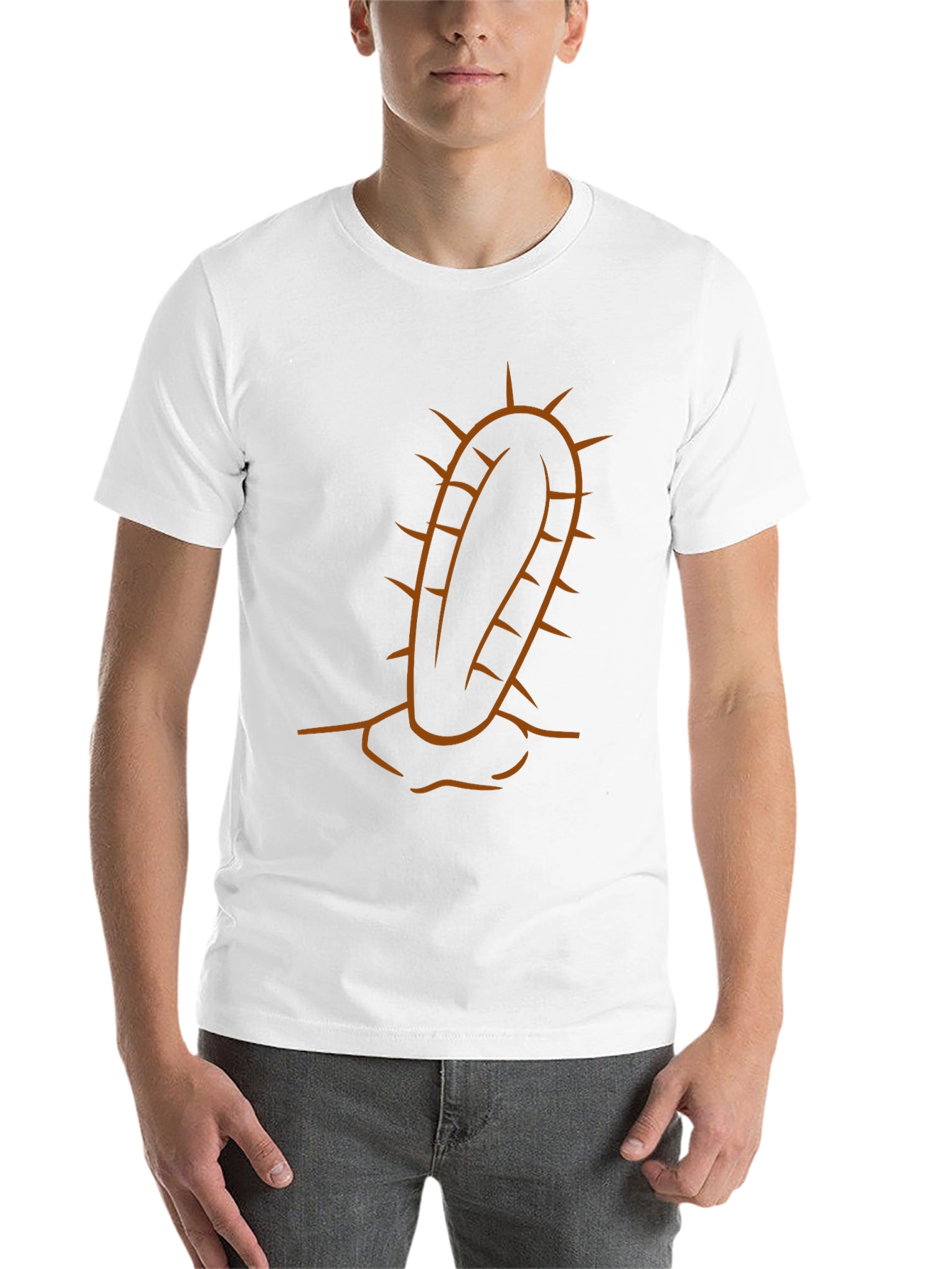 Black Cactus Graphic Tee - Unique Desert Style view 14