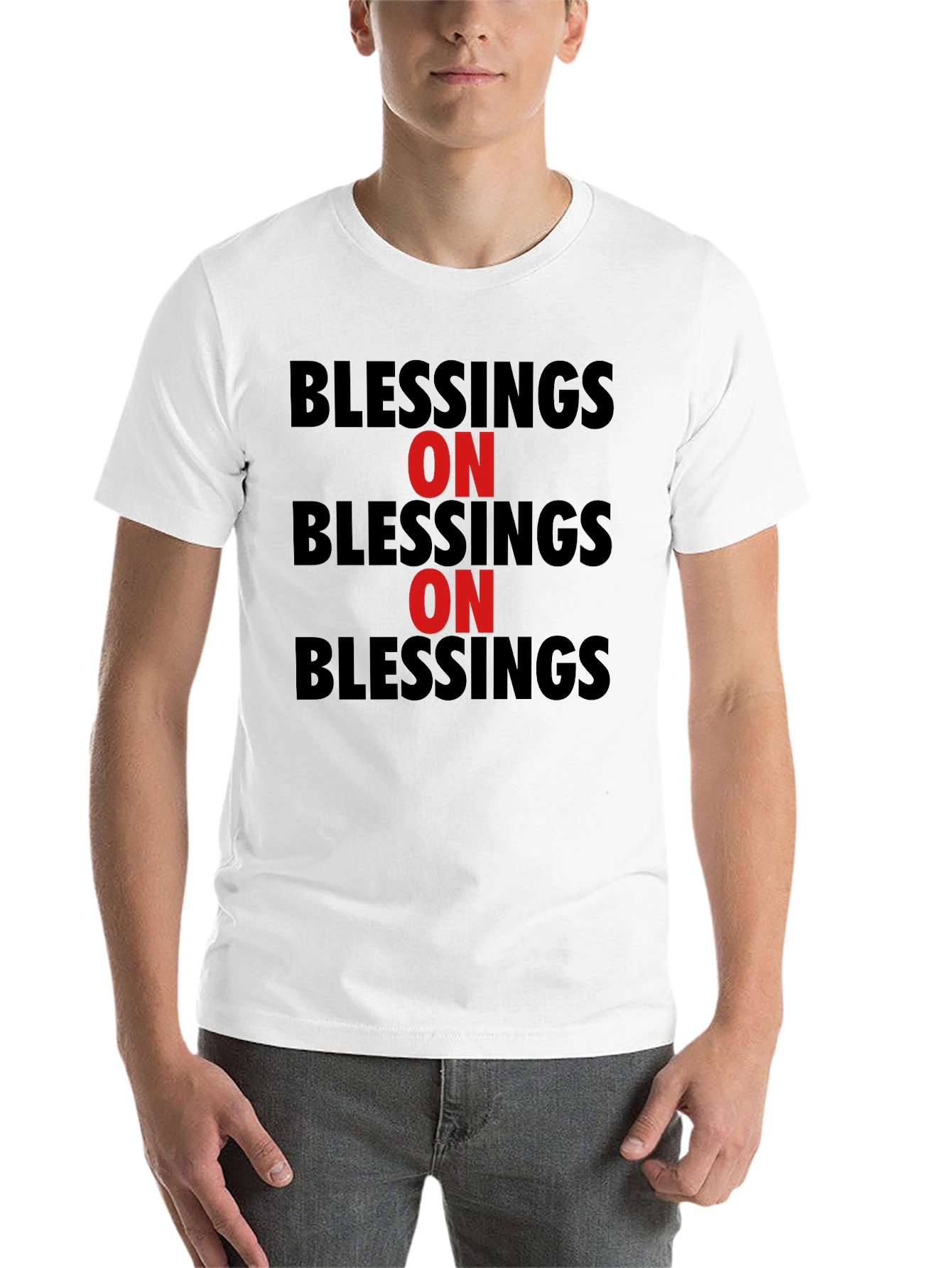 Black Blessings On T-Shirt view 14