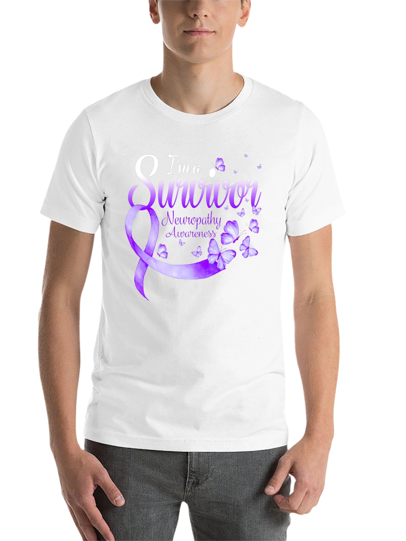 Neuropathy Awareness Survivor T-Shirt - 14
