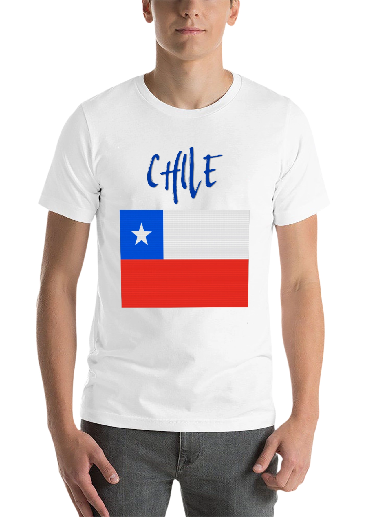 Chile Flag Graphic Tee - National Pride T-Shirt - 14