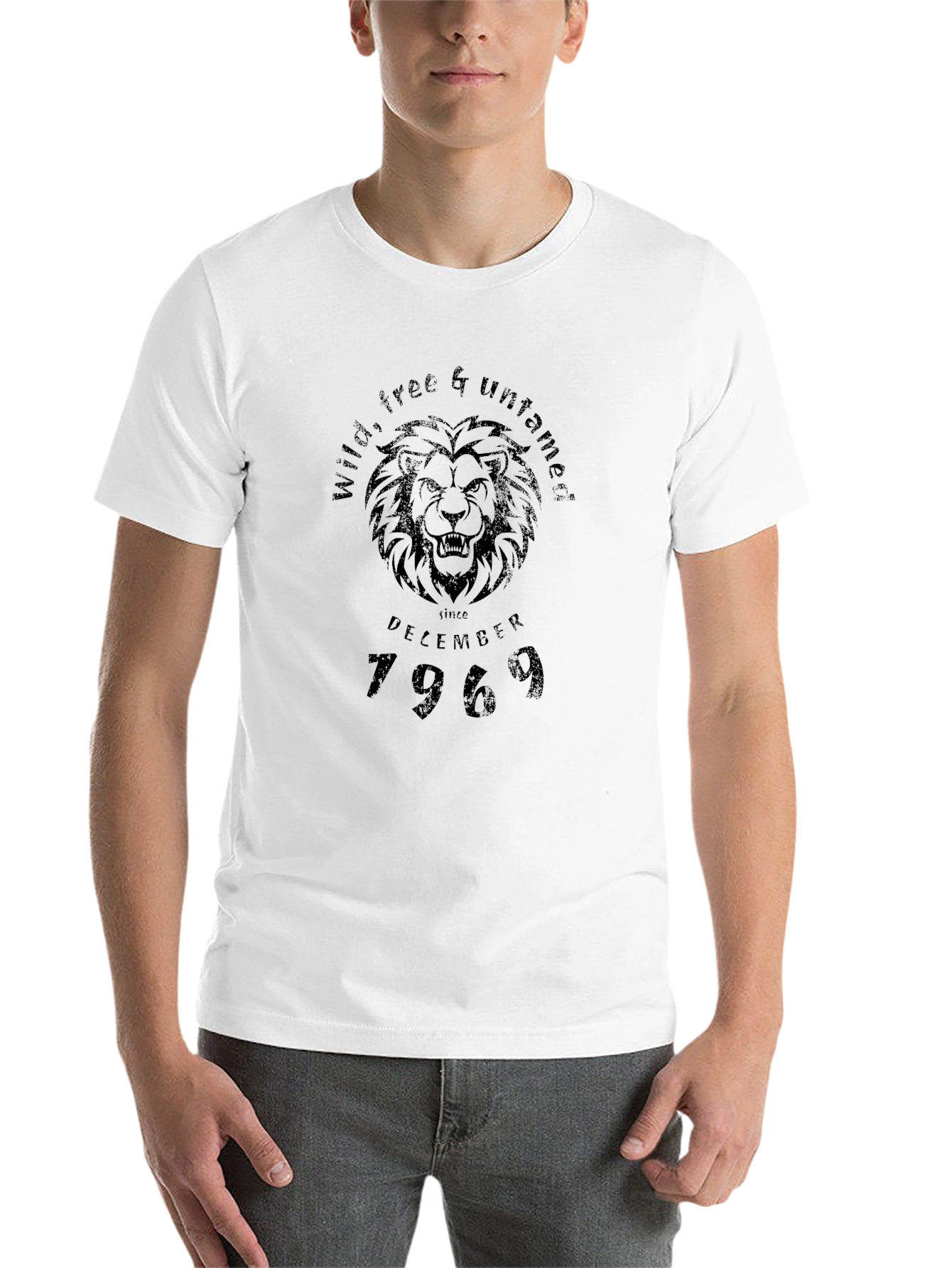 Black Wild, Free & Untamed Since December 1969 T-Shirt view 14
