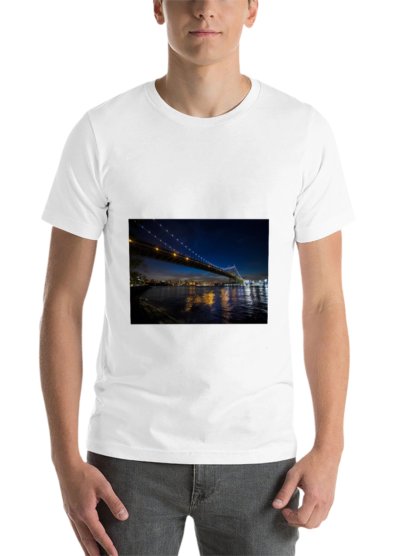 Black Night Bridge T-Shirt view 14