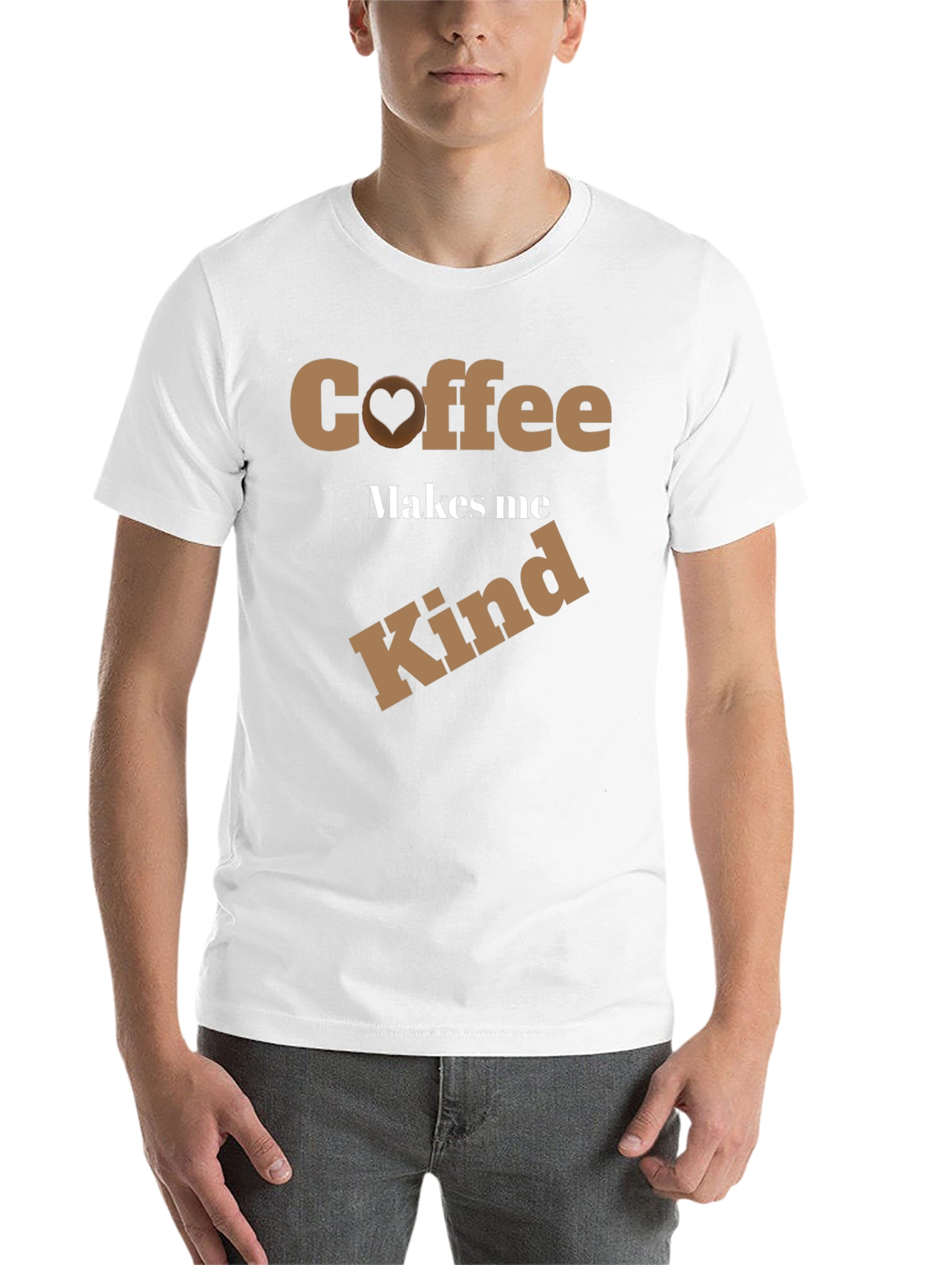 Black Coffee Makes Me Kind Graphic T-Shirt view 14