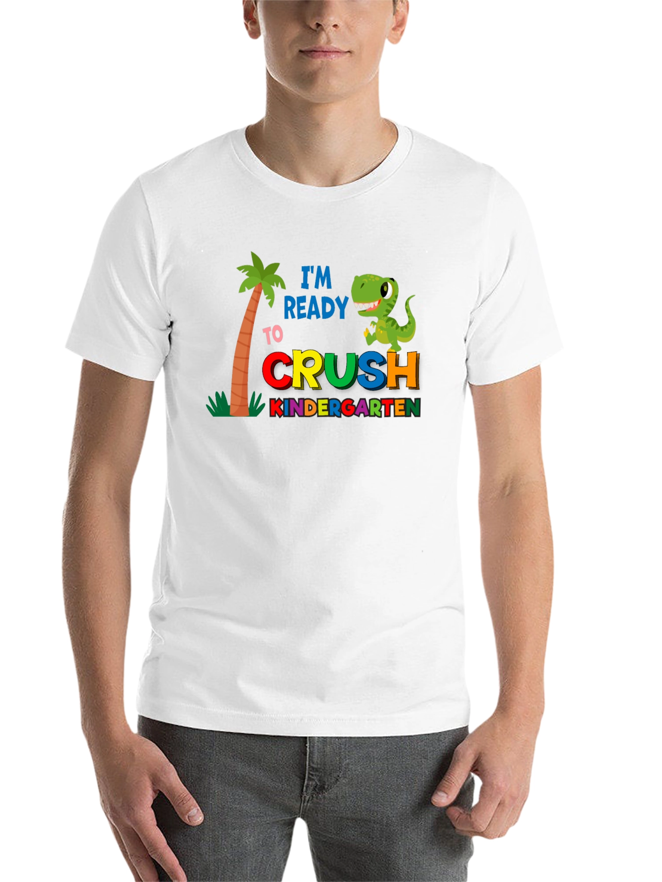 Black Ready to Crush Kindergarten T-Shirt view 14