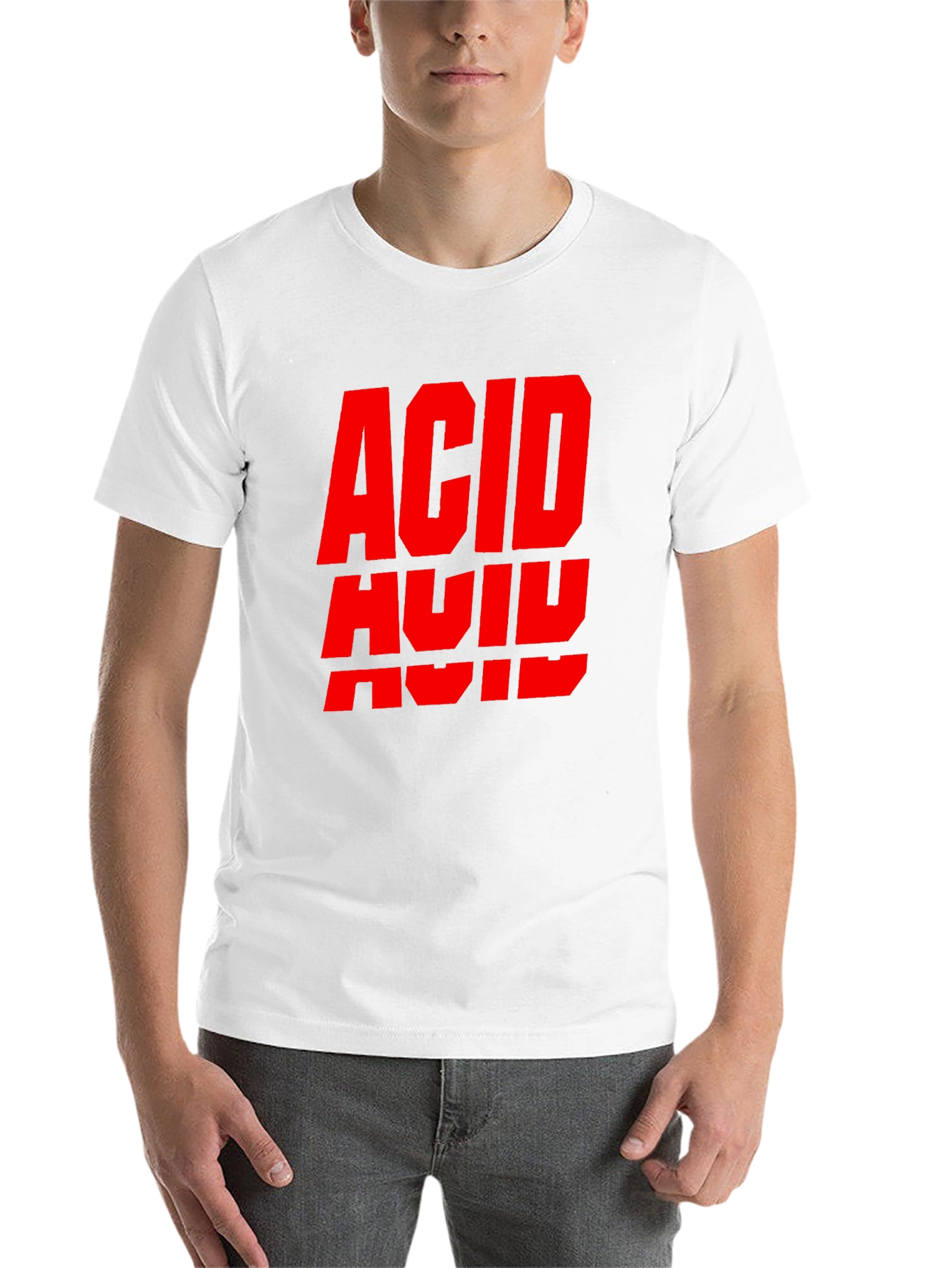 Black Acid House Rave Black T-Shirt view 14